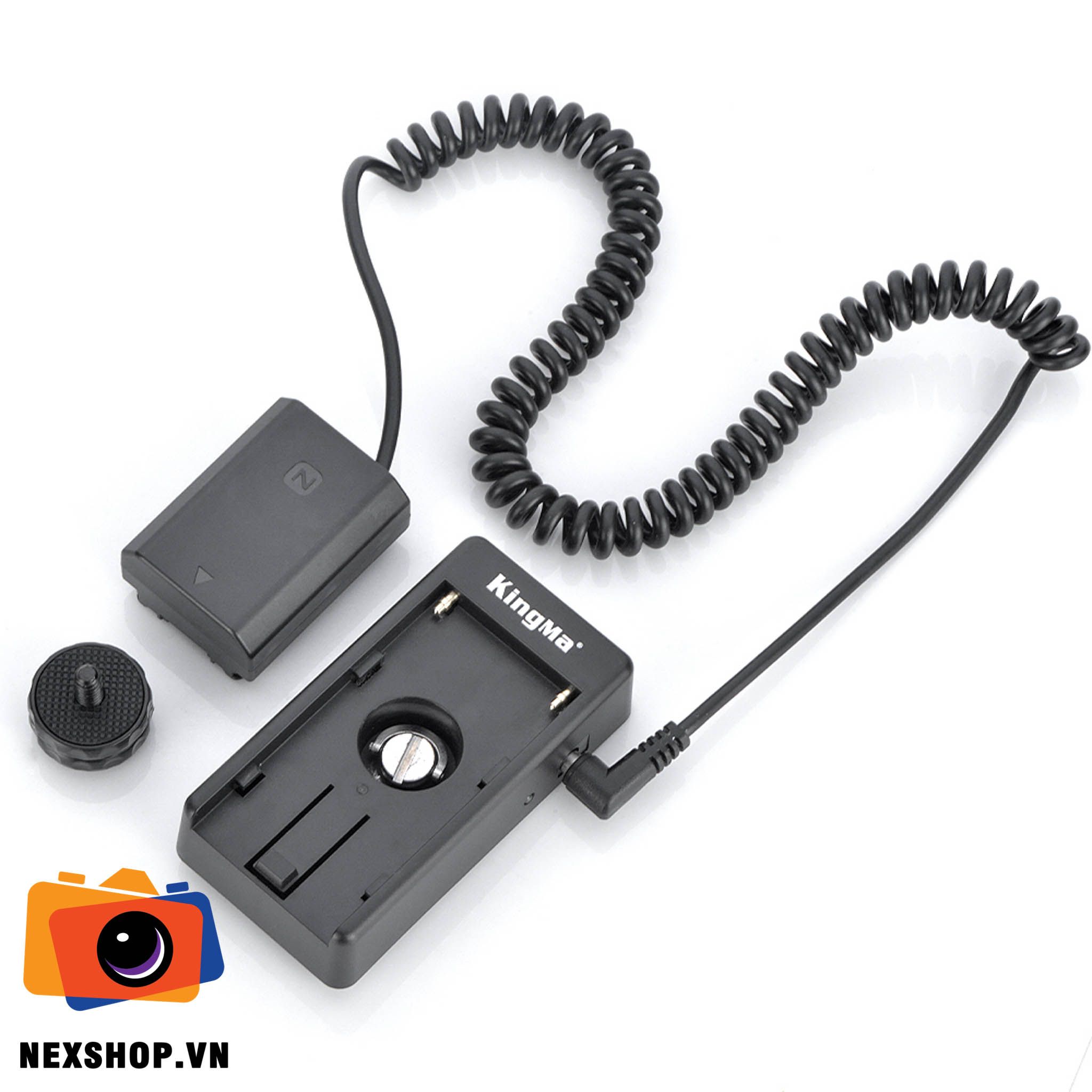 Pin Dummy Sony NP-FZ100 + Adapter Kingma | Chính hãng Kingma - thiết kế và phụ kiện