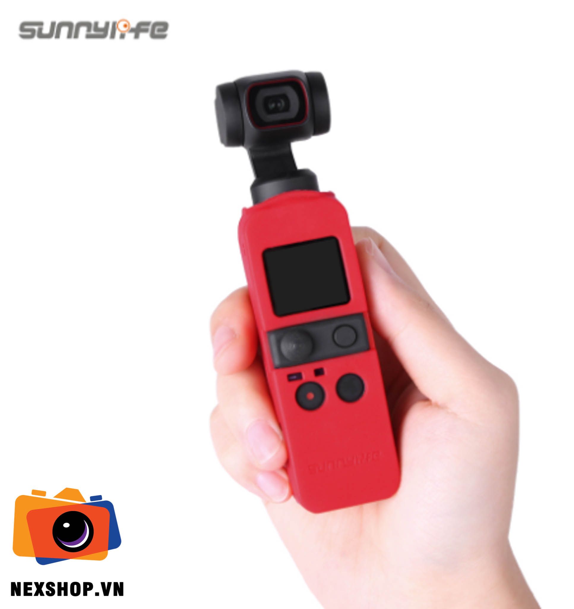 Bao silicon DJI Pocket 2 | Chống va đập | Sunnylife | Chính hãng - khả năng kết nối thiết bị