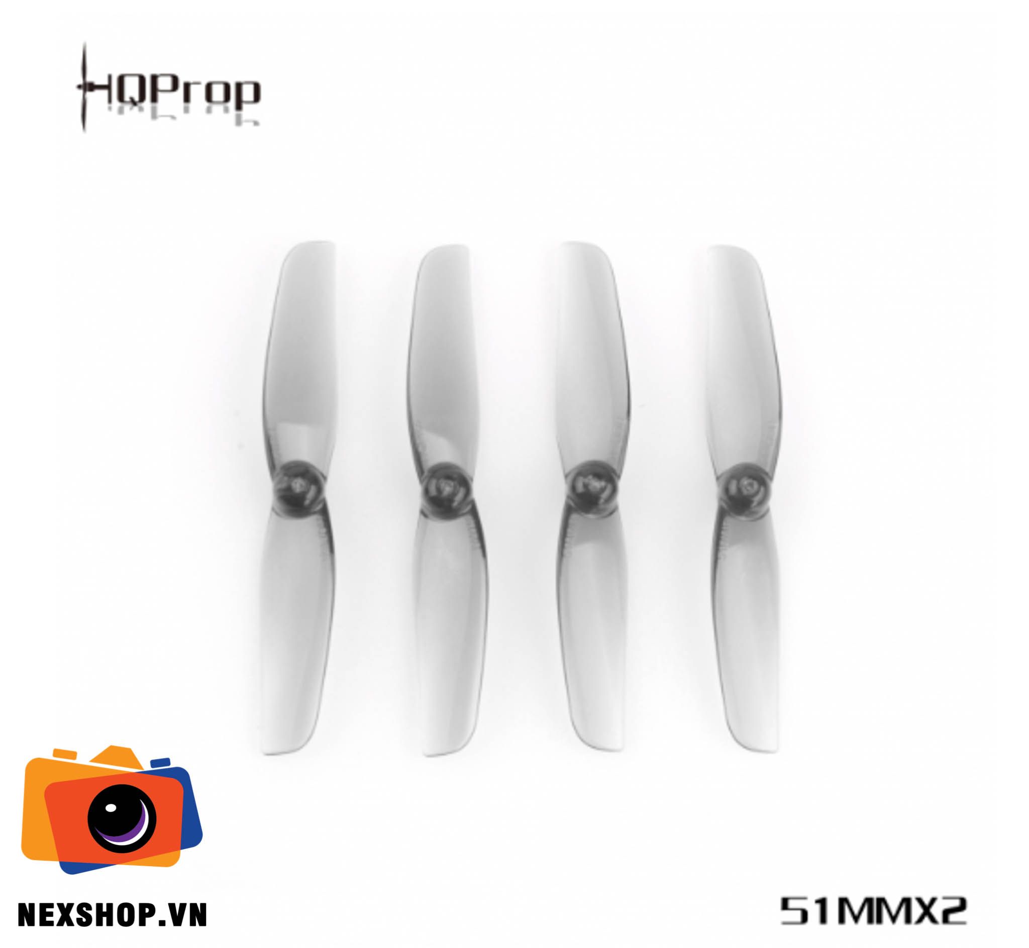 HQProp 51MMX2 Light Grey (2CW+2CCW) - Phụ kiện chính hãng, chất l - thiết kế và phụ kiện