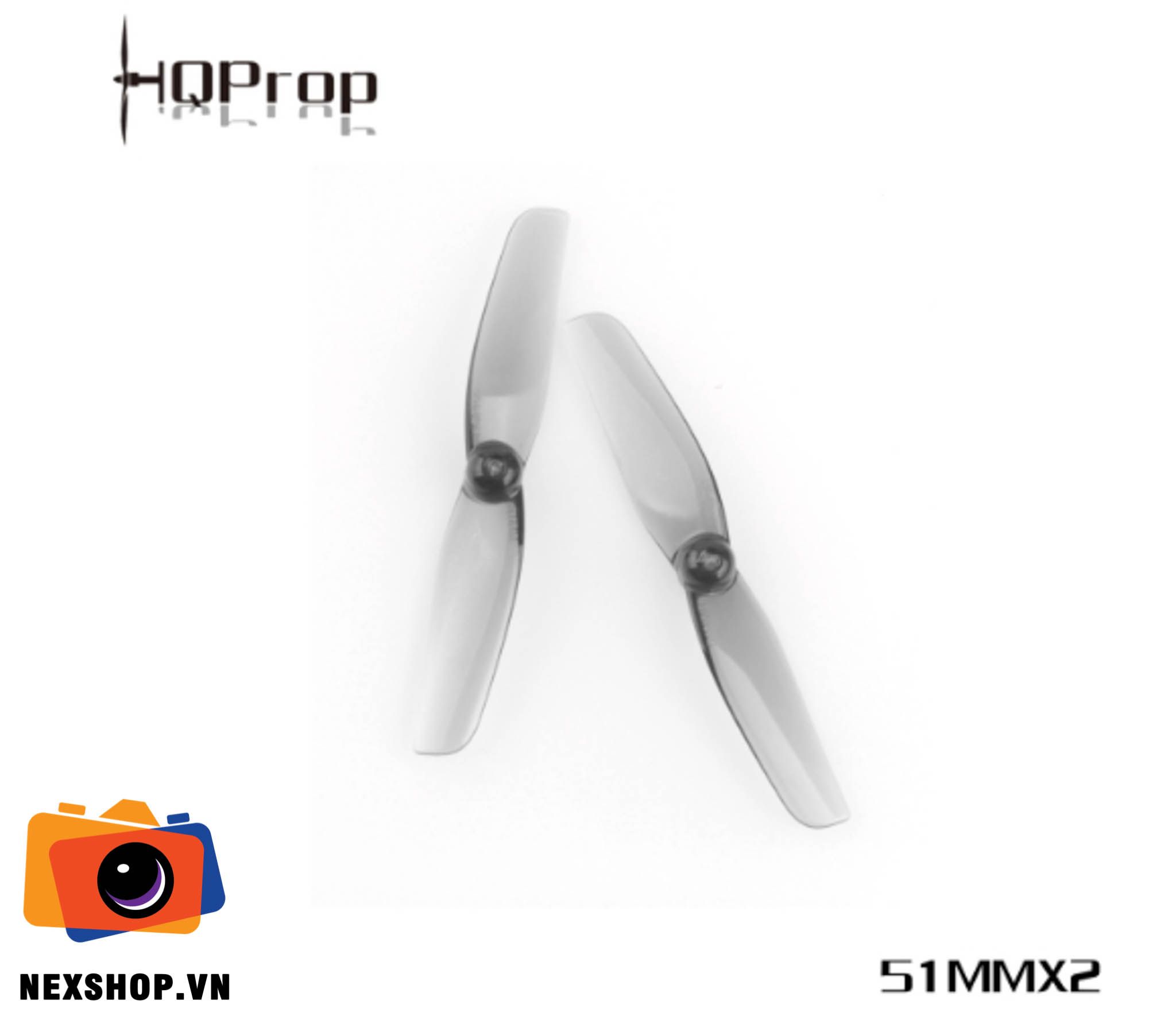 HQProp 51MMX2 Light Grey (2CW+2CCW) - Phụ kiện chính hãng, chất l - cấu hình hộp sạc