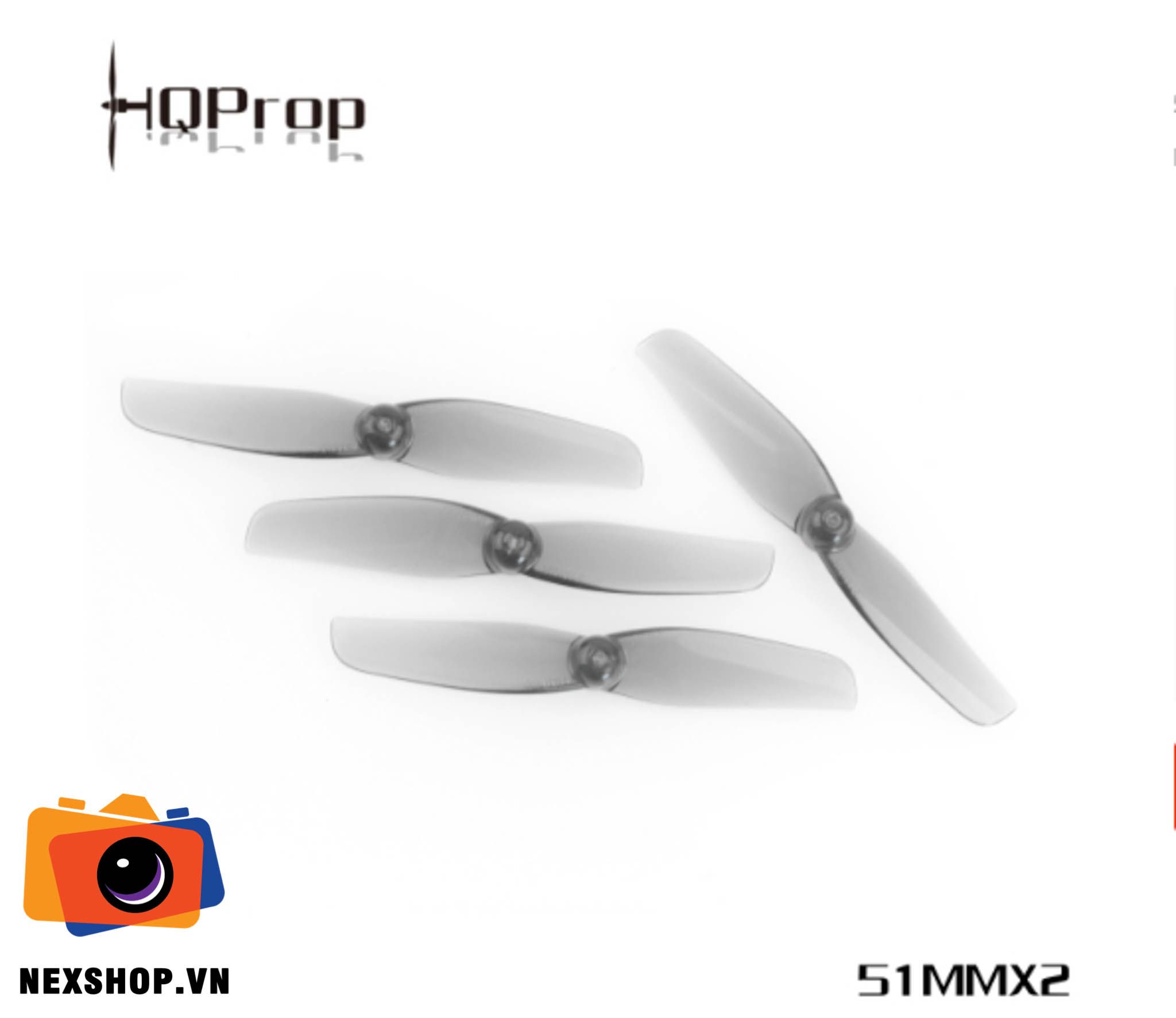 HQProp 51MMX2 Light Grey (2CW+2CCW) - Phụ kiện chính hãng, chất l - khả năng kết nối thiết bị