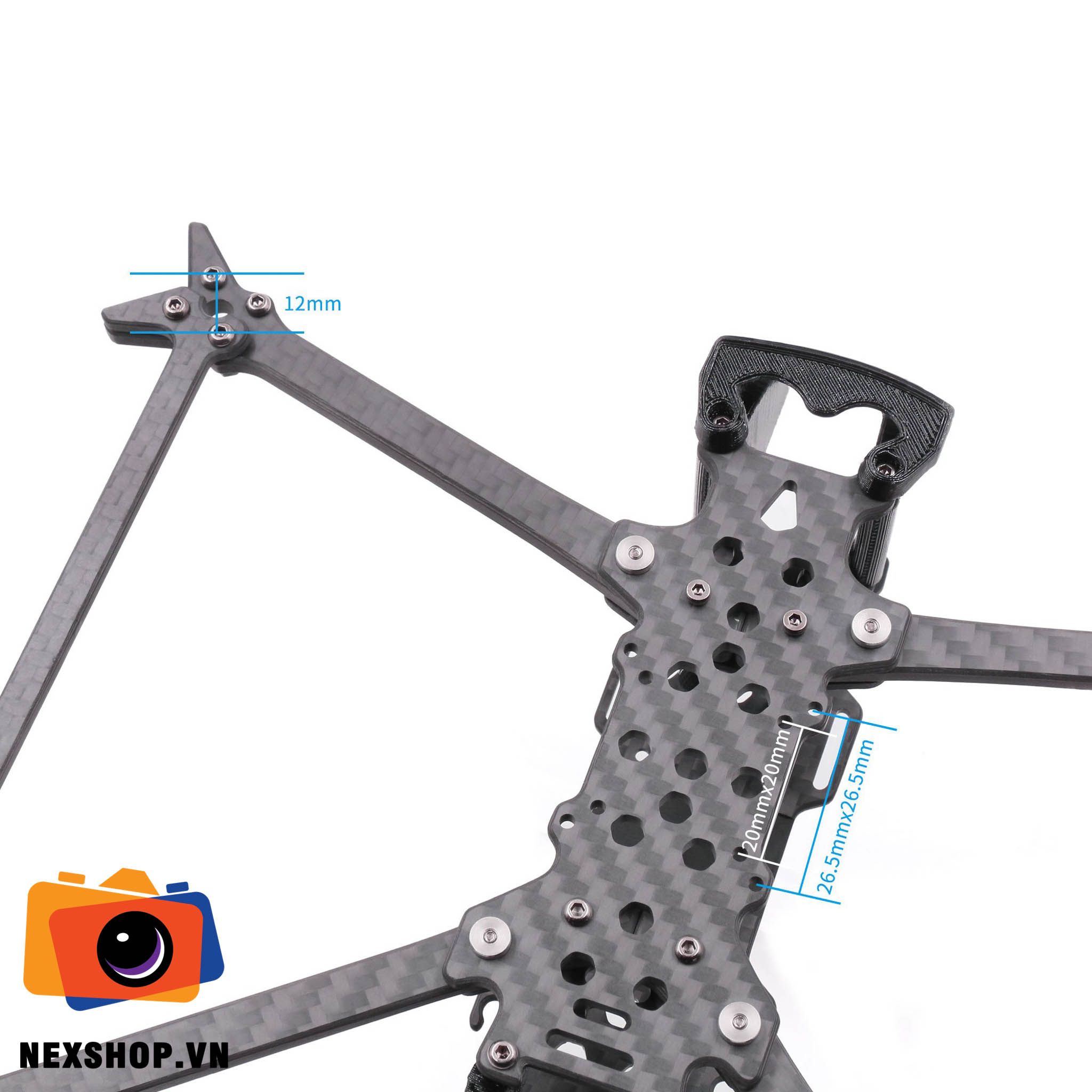 Geprc Crocodile5 Baby Frame | Chính hãng, Thiết kế nhỏ gọn cao cấ - khả năng kết nối thiết bị