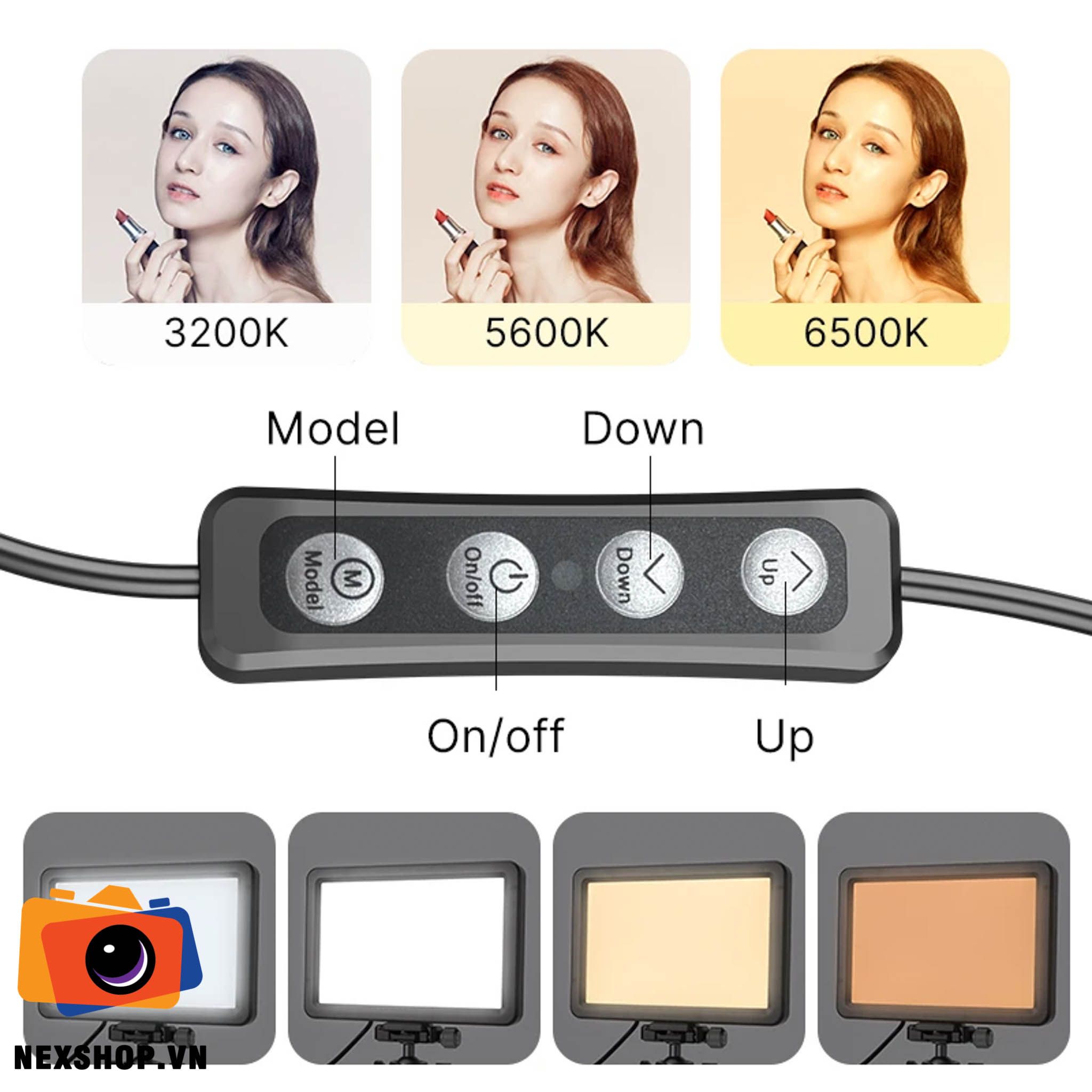 Đèn LED VIJIM VL108C Fill Light | Chính hãng - cấu hình hộp sạc