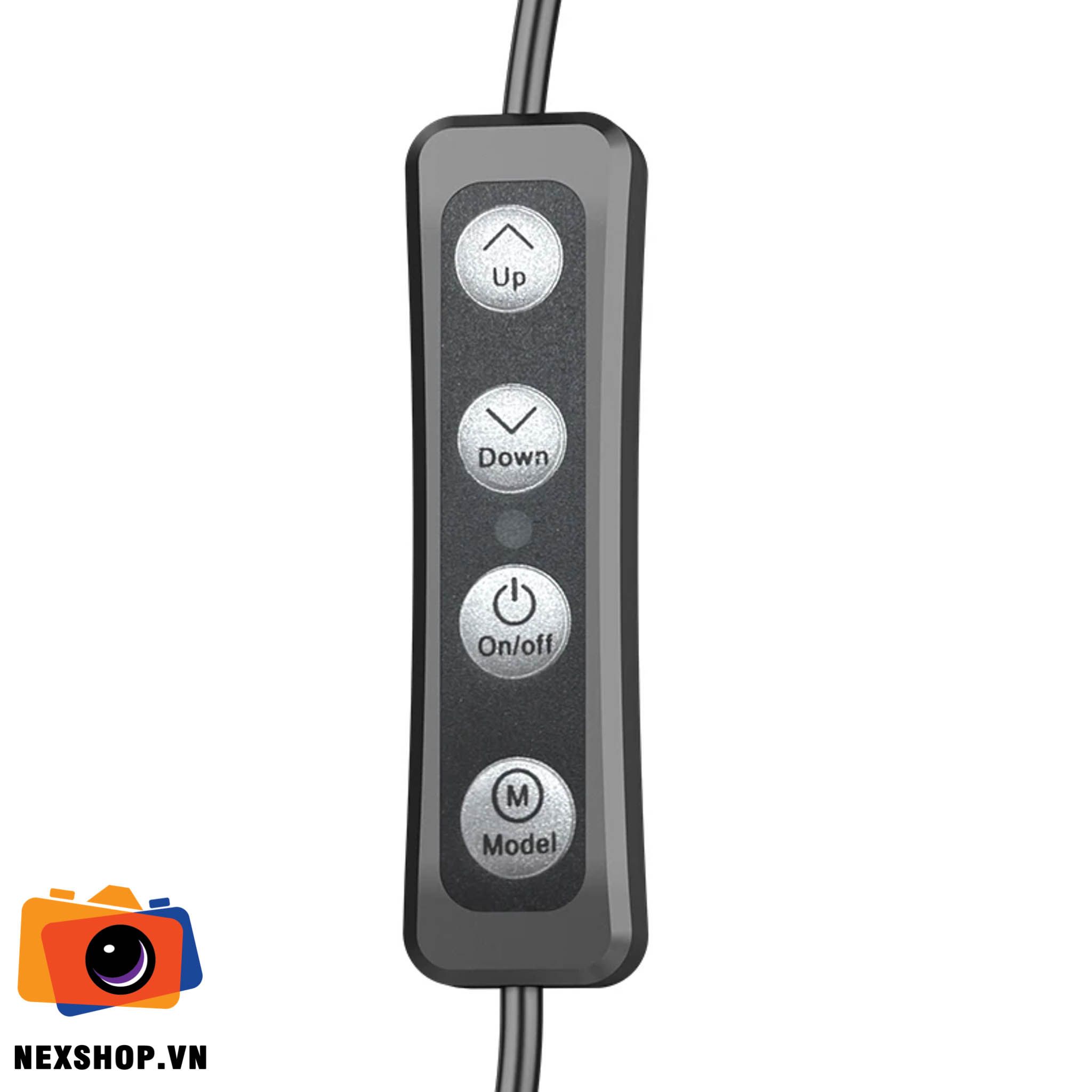 Đèn LED VIJIM VL108C Fill Light | Chính hãng - mặt sau và phụ kiện đi kèm