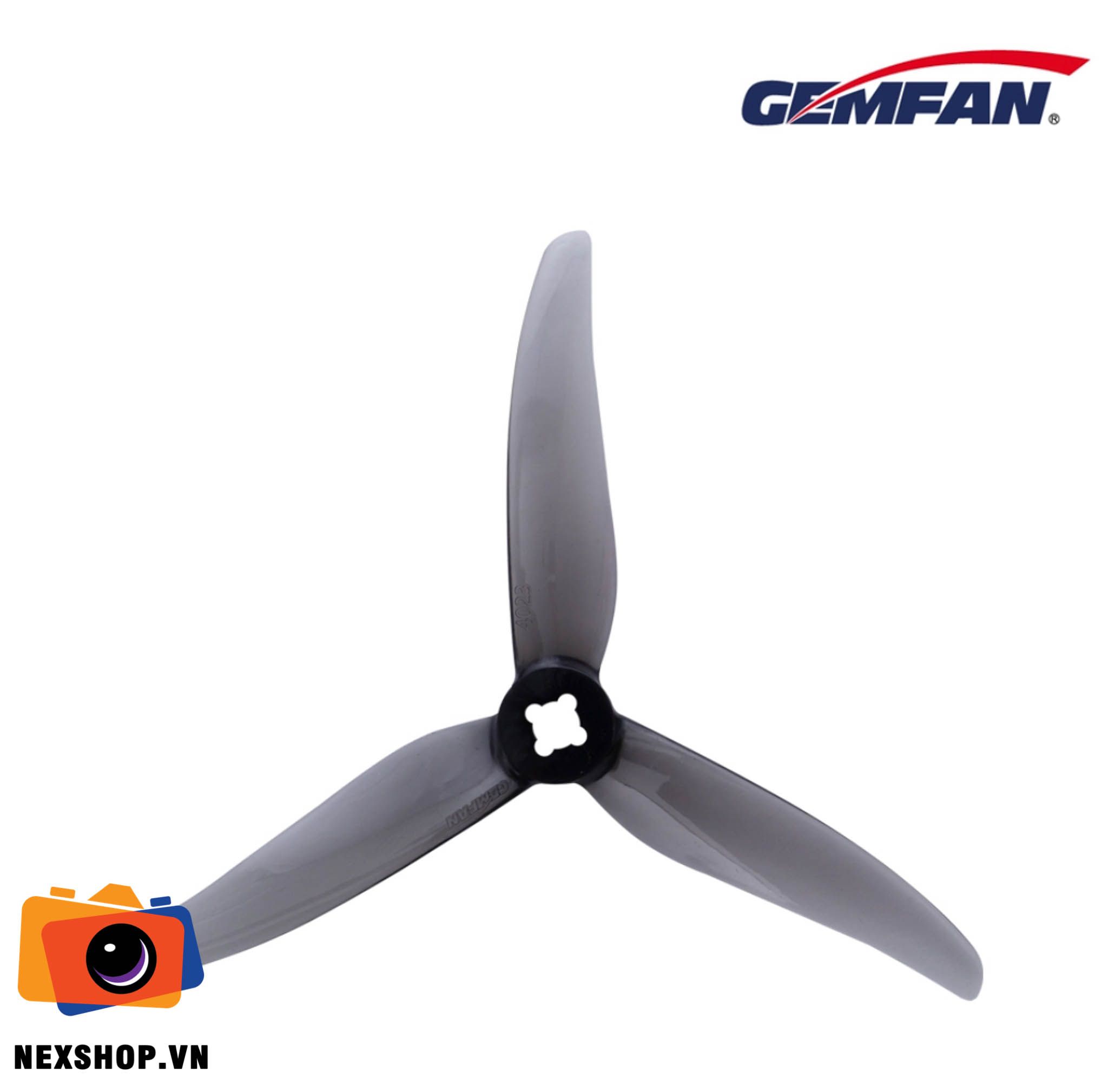 GEMFAN Hurrrican Durable 3 blade 4023 | Red