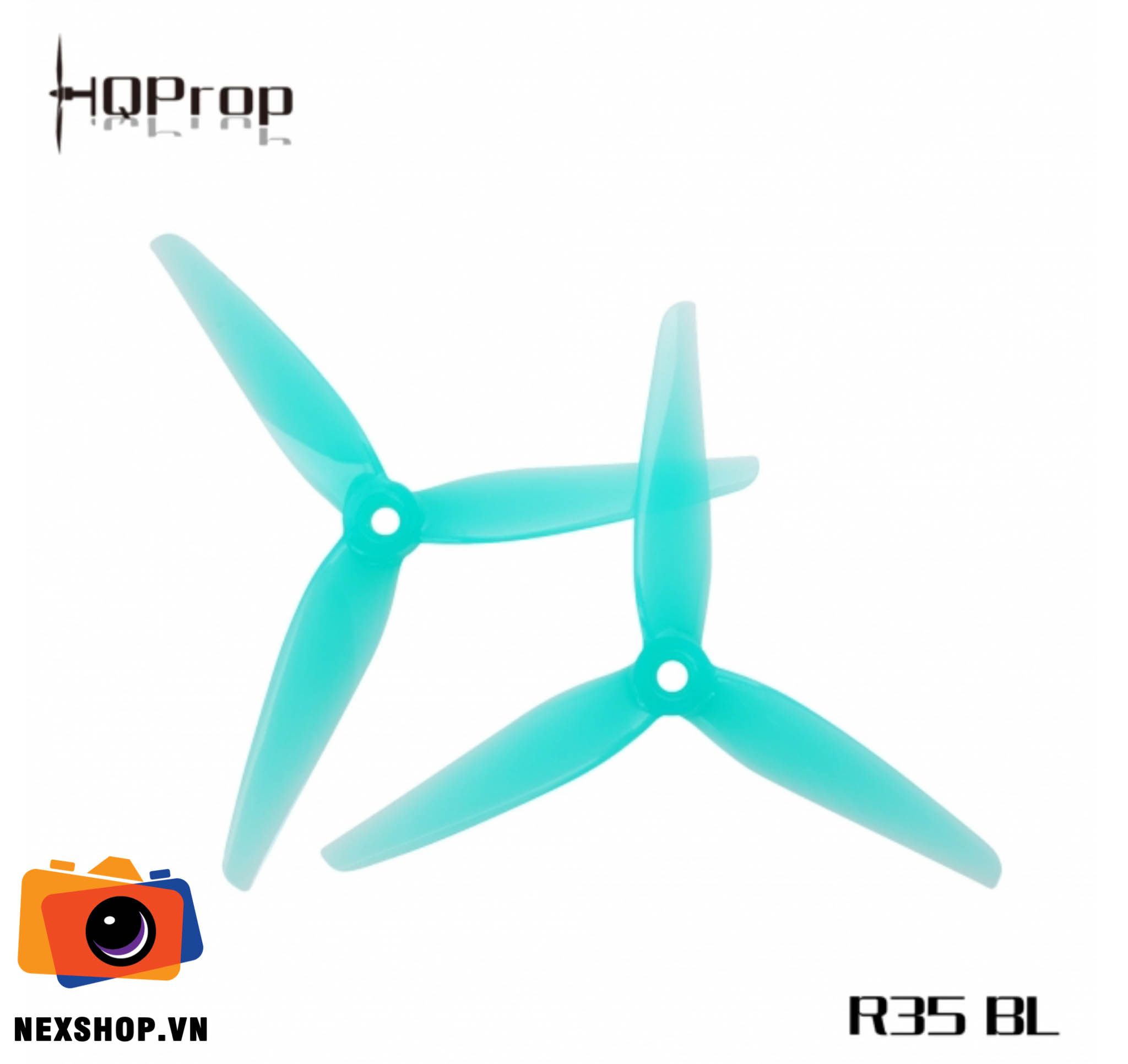 HQ Racing Prop R35 Light Grey (2CW+2CCW)-Poly Carbonate