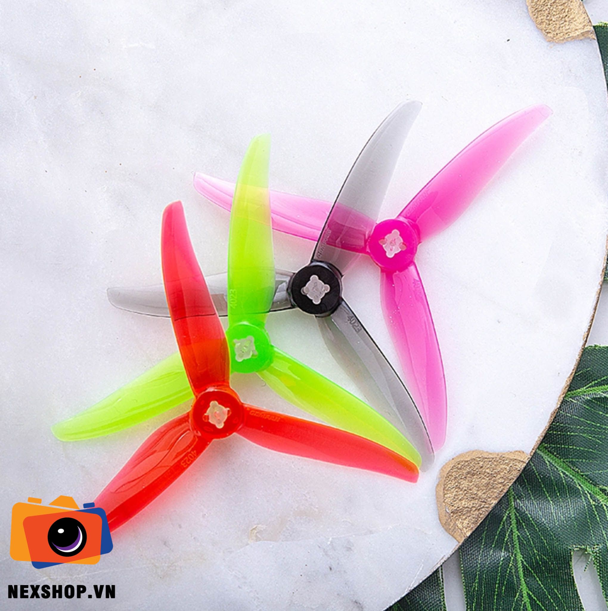 GEMFAN Hurrrican Durable 3 blade 4023 | Pink