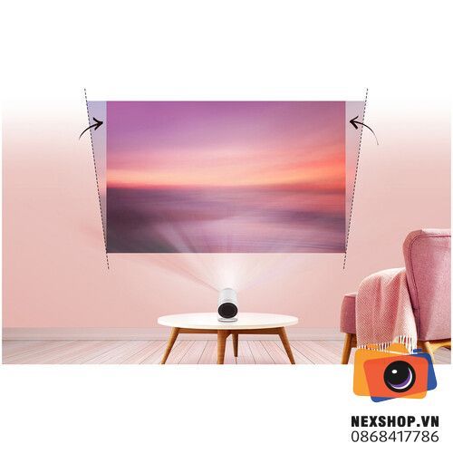 Máy chiếu 100 inch bỏ túi SAMSUNG The Freestyle Projector tích hợp trợ lý ảo Alexa | Chính hãng