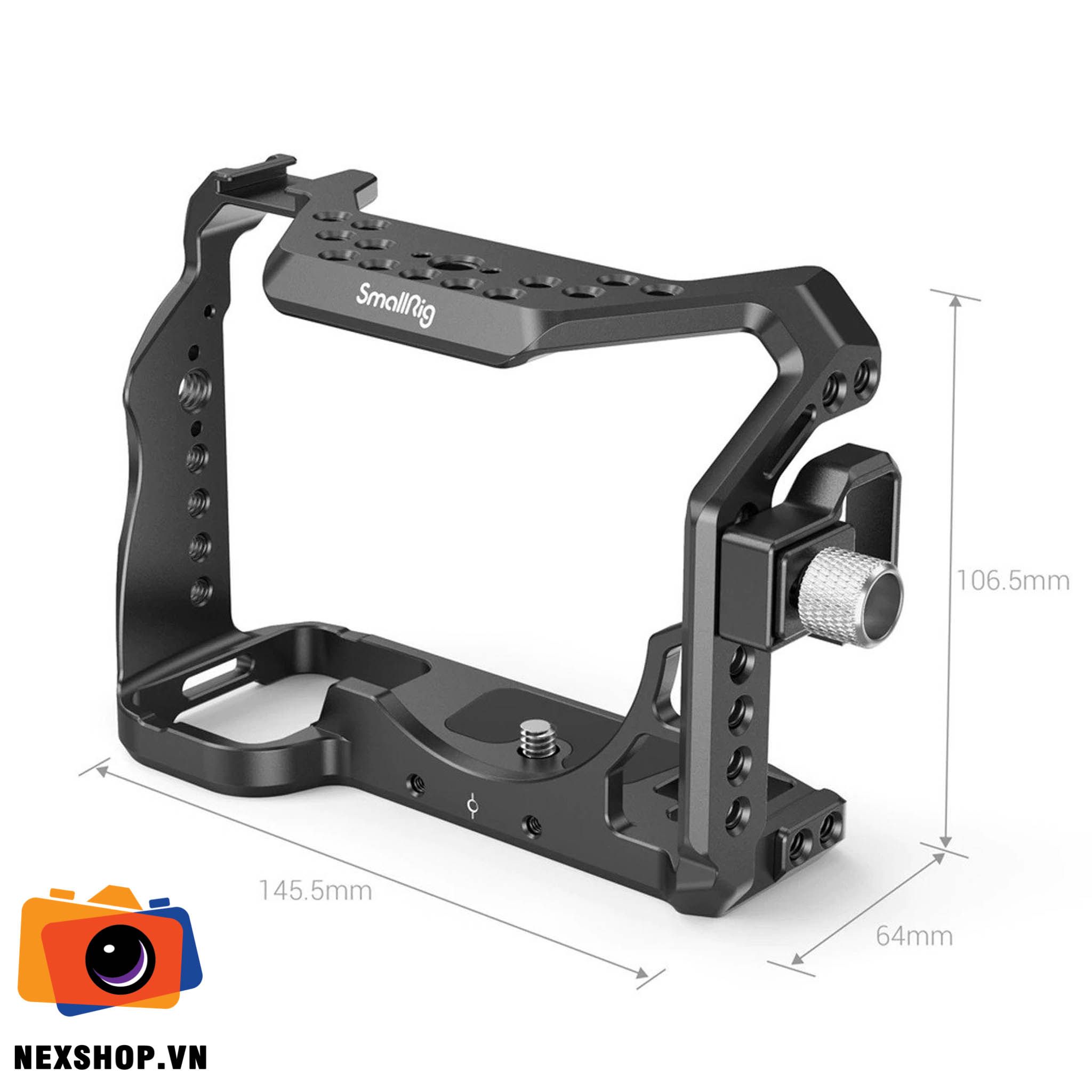 SmallRig Camera Cage và HDMI Cable Clamp cho Sony Alpha A7M4 A7S3 3007  | Hàng chính hãng