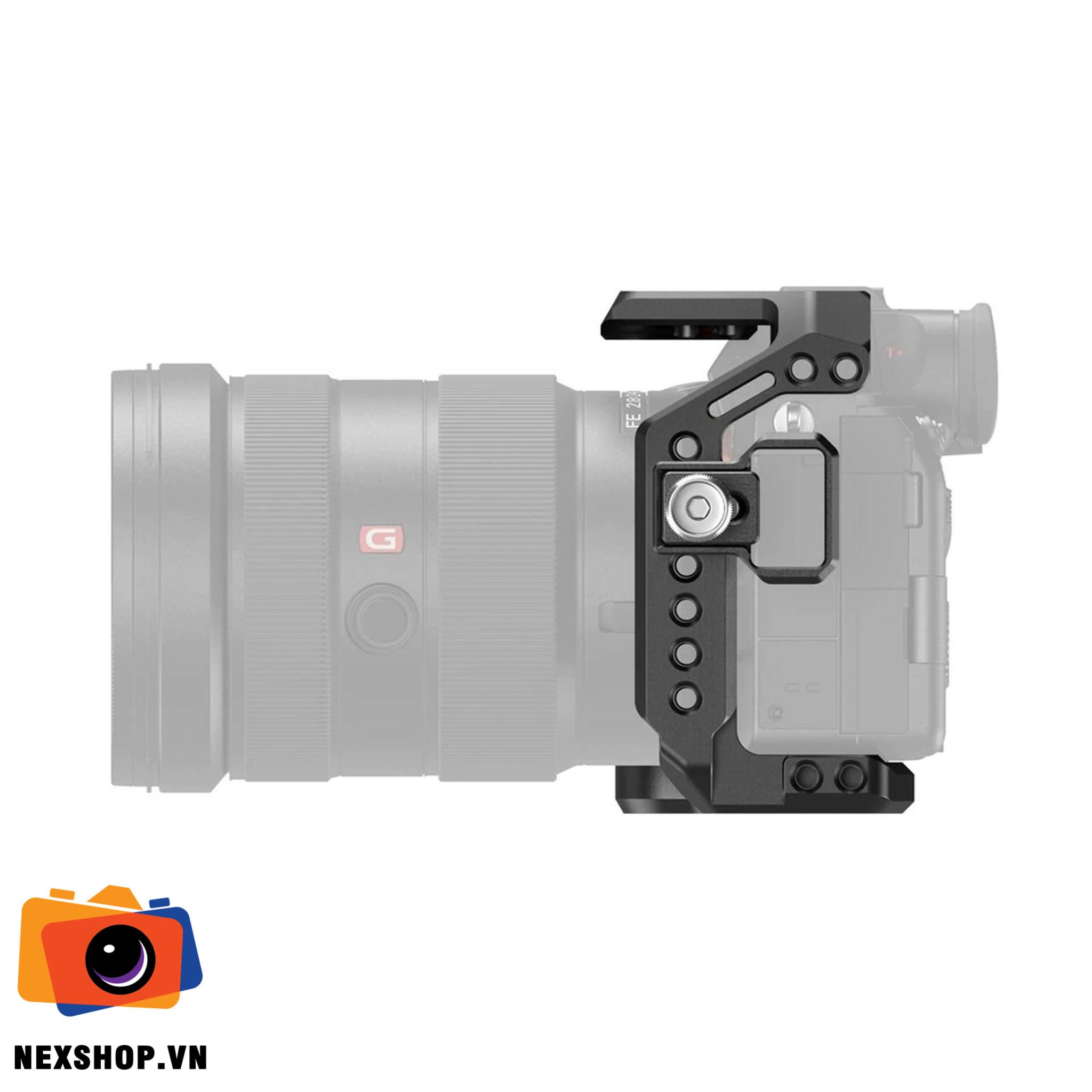 SmallRig Camera Cage + HDMI Cable Clamp 3007 | Chính hãng cho Son - cấu hình hộp sạc