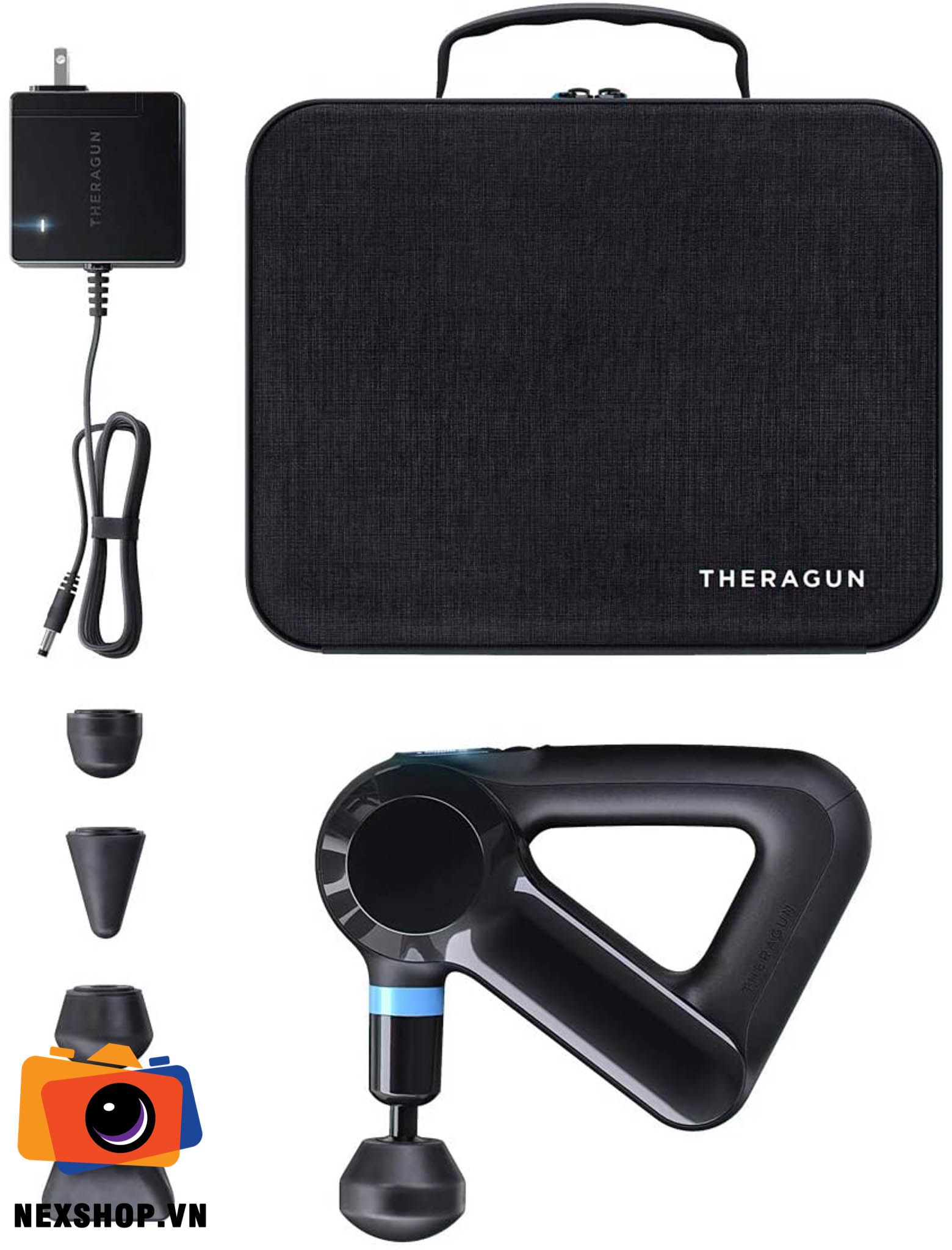Theragun Elite Gen 5 Thiết Bị Mát Xa | Chính hãng - thiết kế và phụ kiện