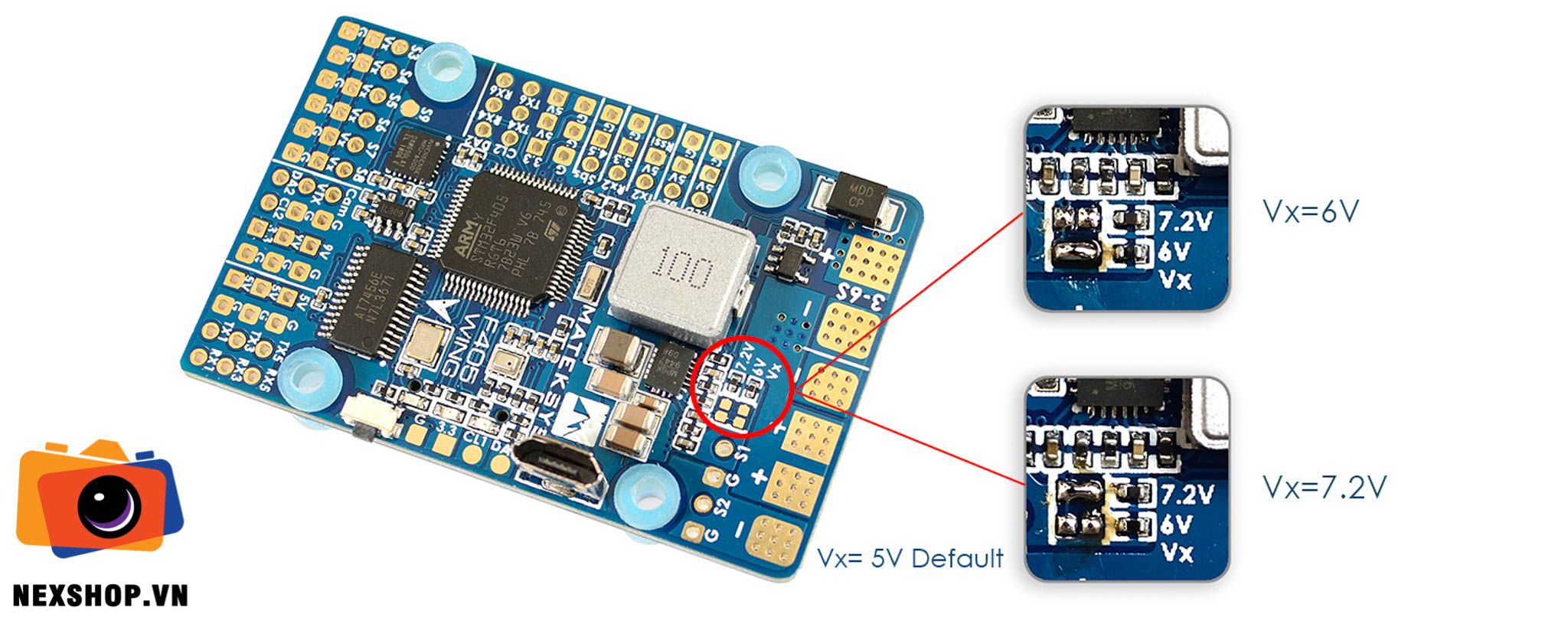 Flight Controller F405-WING