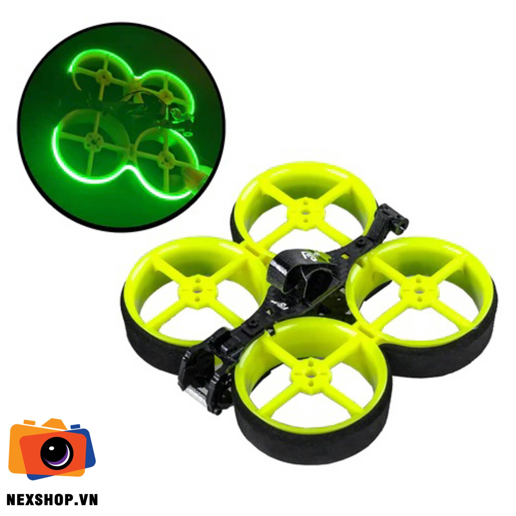 Flywoo CineRace20 V1 2 Neon Led Frame  (Orange duct+white led)