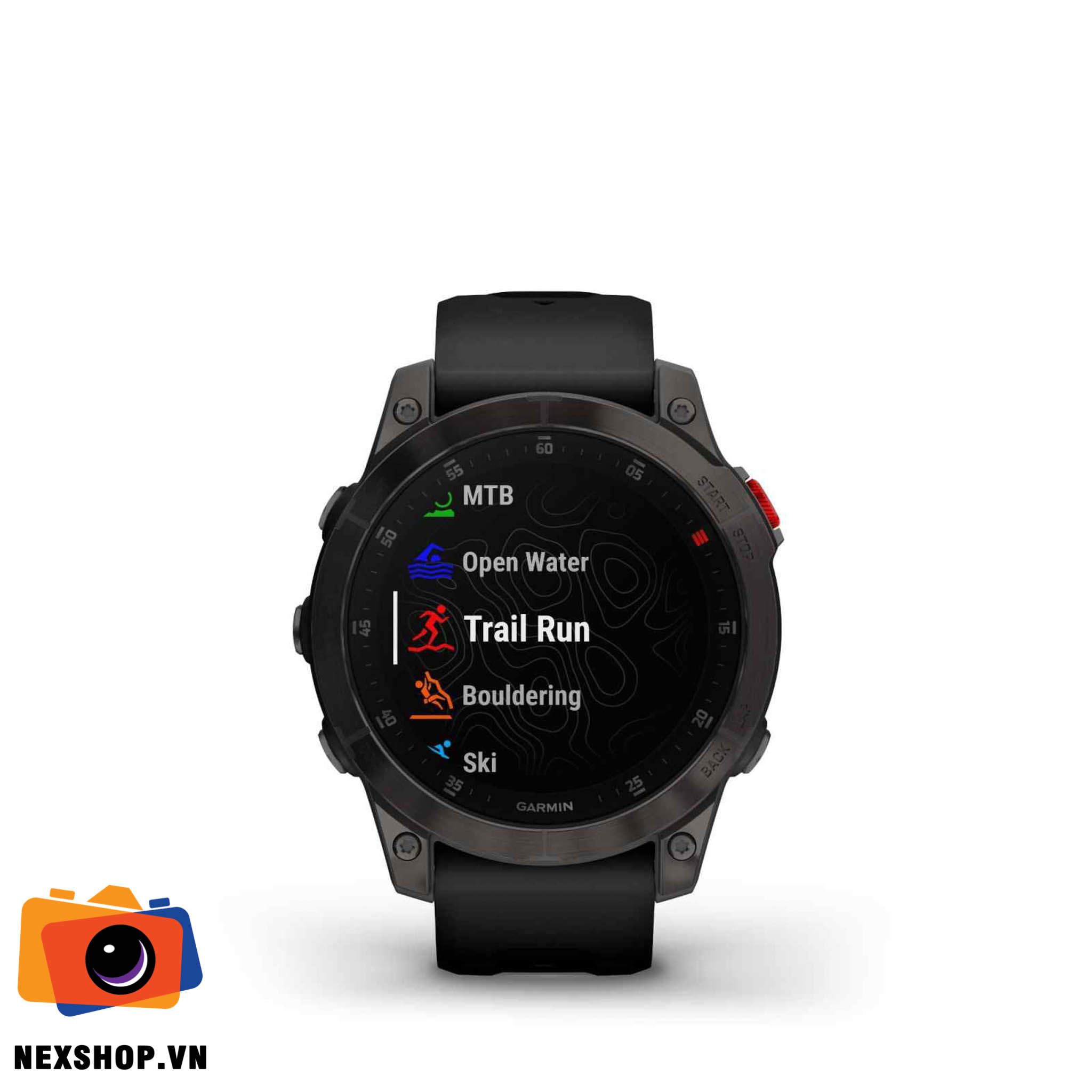 Đồng hồ thông minh Epix Gen 2, Đen, Xám Carbon DLC Tita | Chính h - khả năng kết nối thiết bị