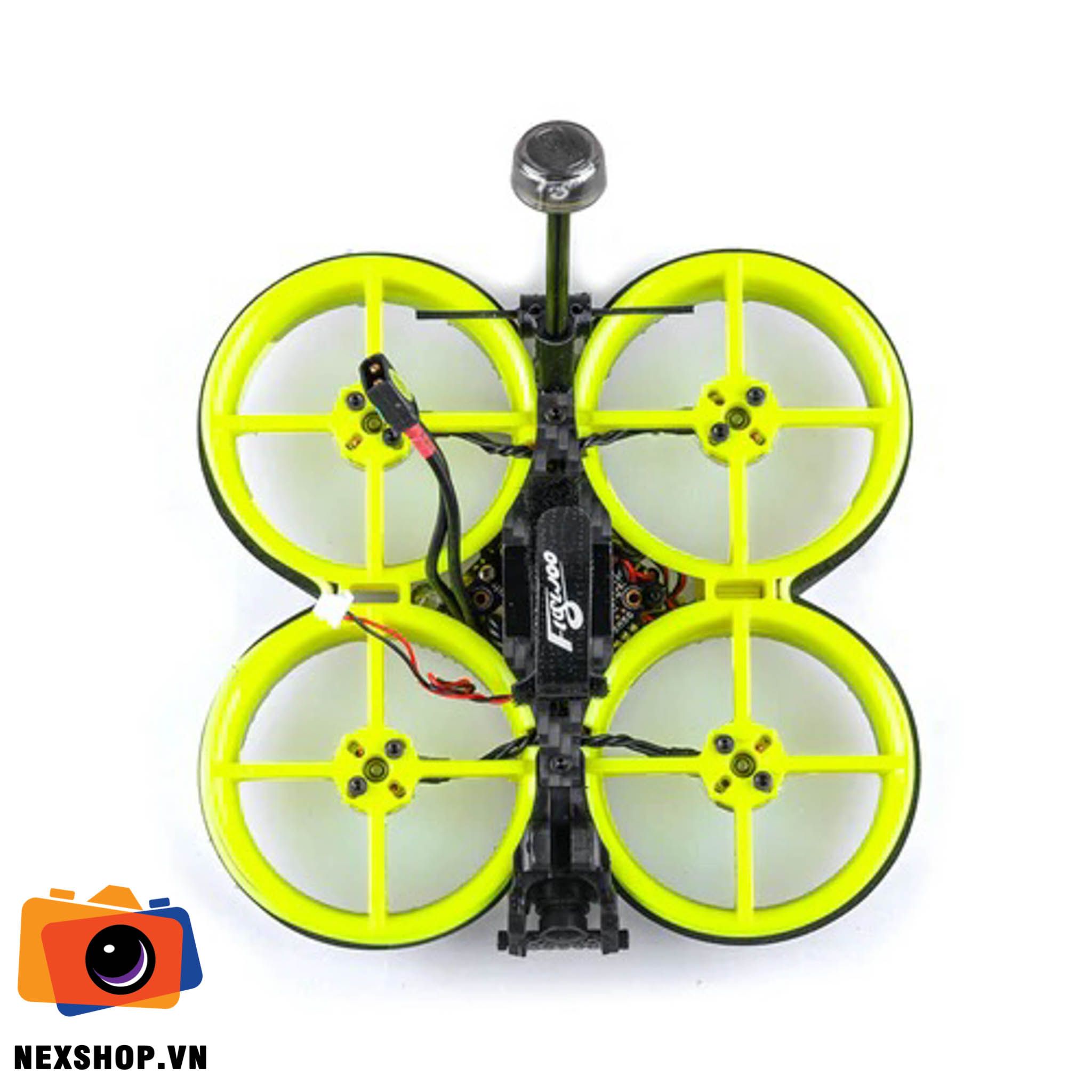 Flywoo CineRace20 V1.2 Neon Led HD Analog Pro PNP | Chính hãng - mặt sau và phụ kiện đi kèm
