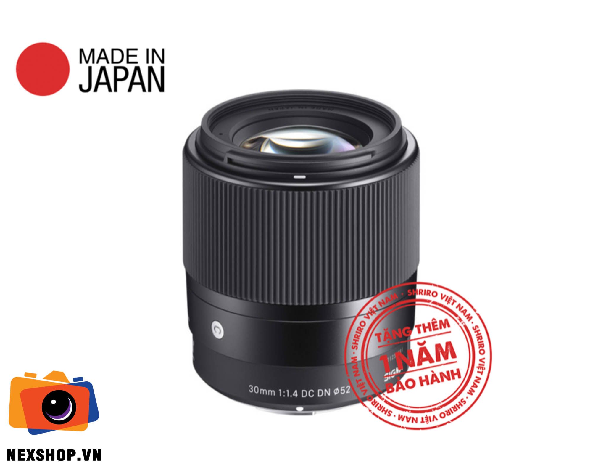 Sigma 30mm f/1.4 DC DN for Fuji X Mount | Chính hãng