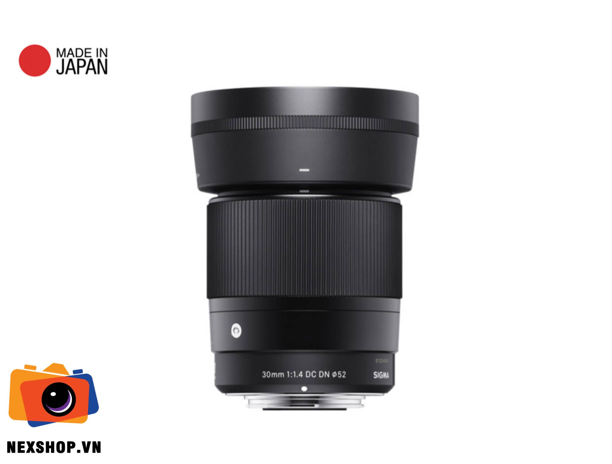 Sigma 30mm f/1.4 DC DN for Fuji X Mount | Chính hãng