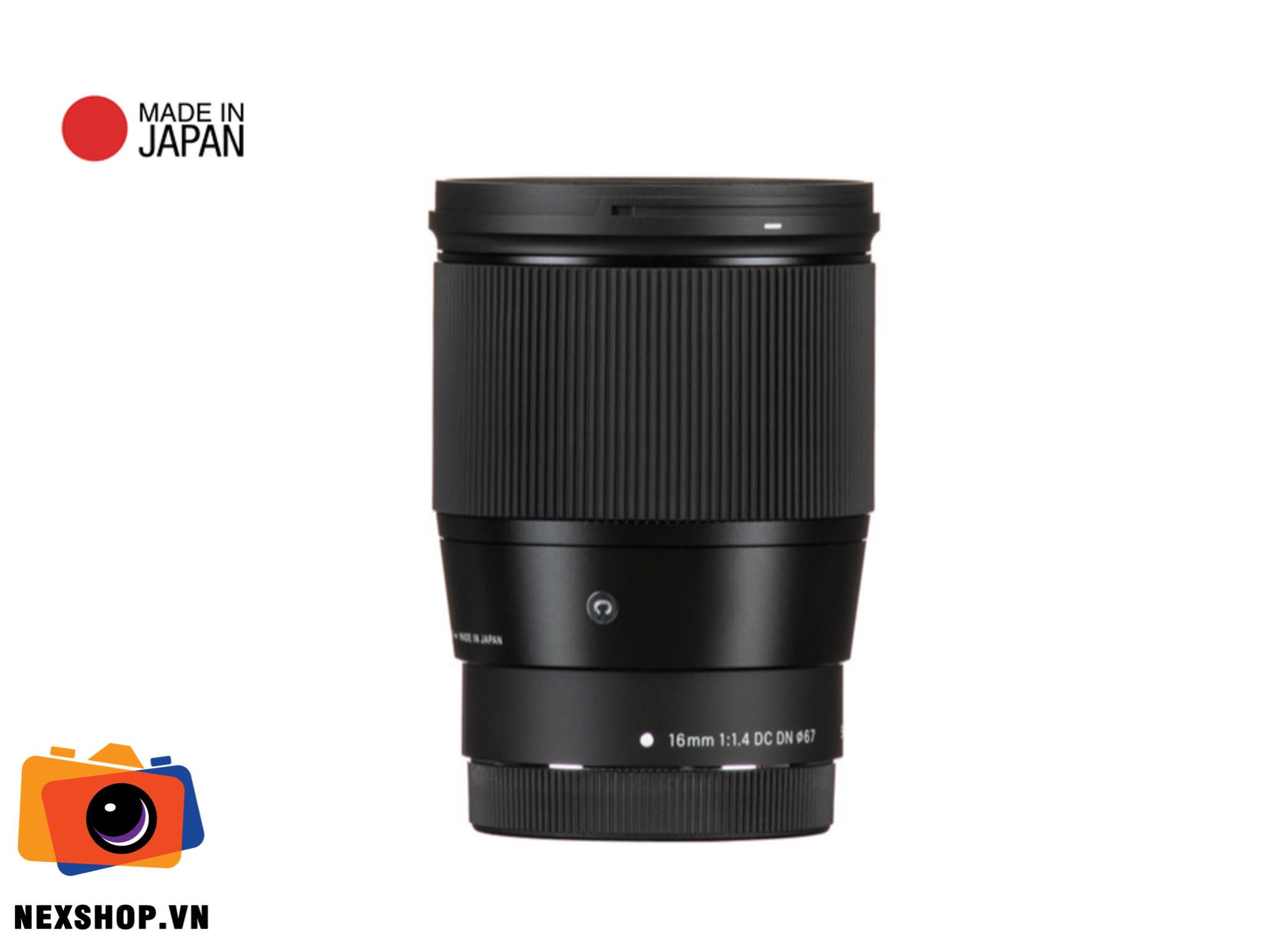 Sigma 16mm f/1.4 DC DN for Fuji X Mount | Chính hãng