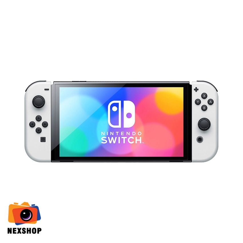 Máy chơi game Nintendo Switch OLED White | Bảo hành 3 Tháng