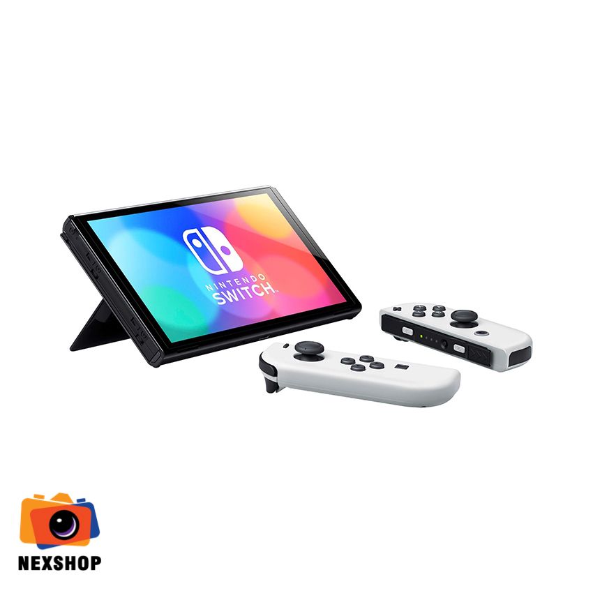 Máy chơi game Nintendo Switch OLED White | Bảo hành 3 Tháng