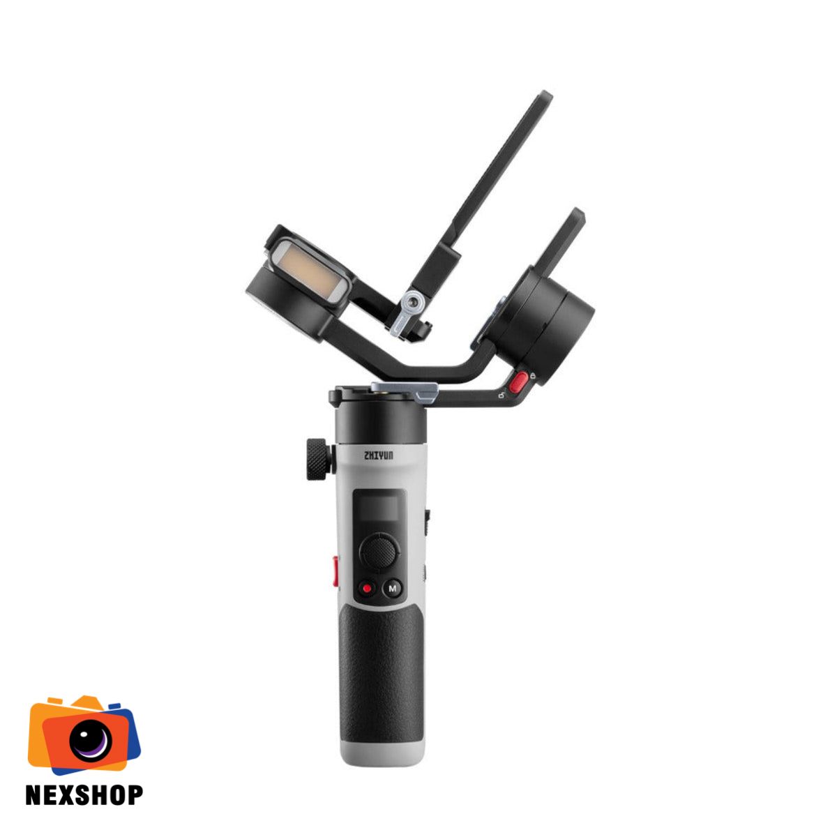 Gimbal Chống Rung Zhiyun-Tech Crane M2S | Chính Hãng | BH 15 Thán - mặt sau và phụ kiện đi kèm