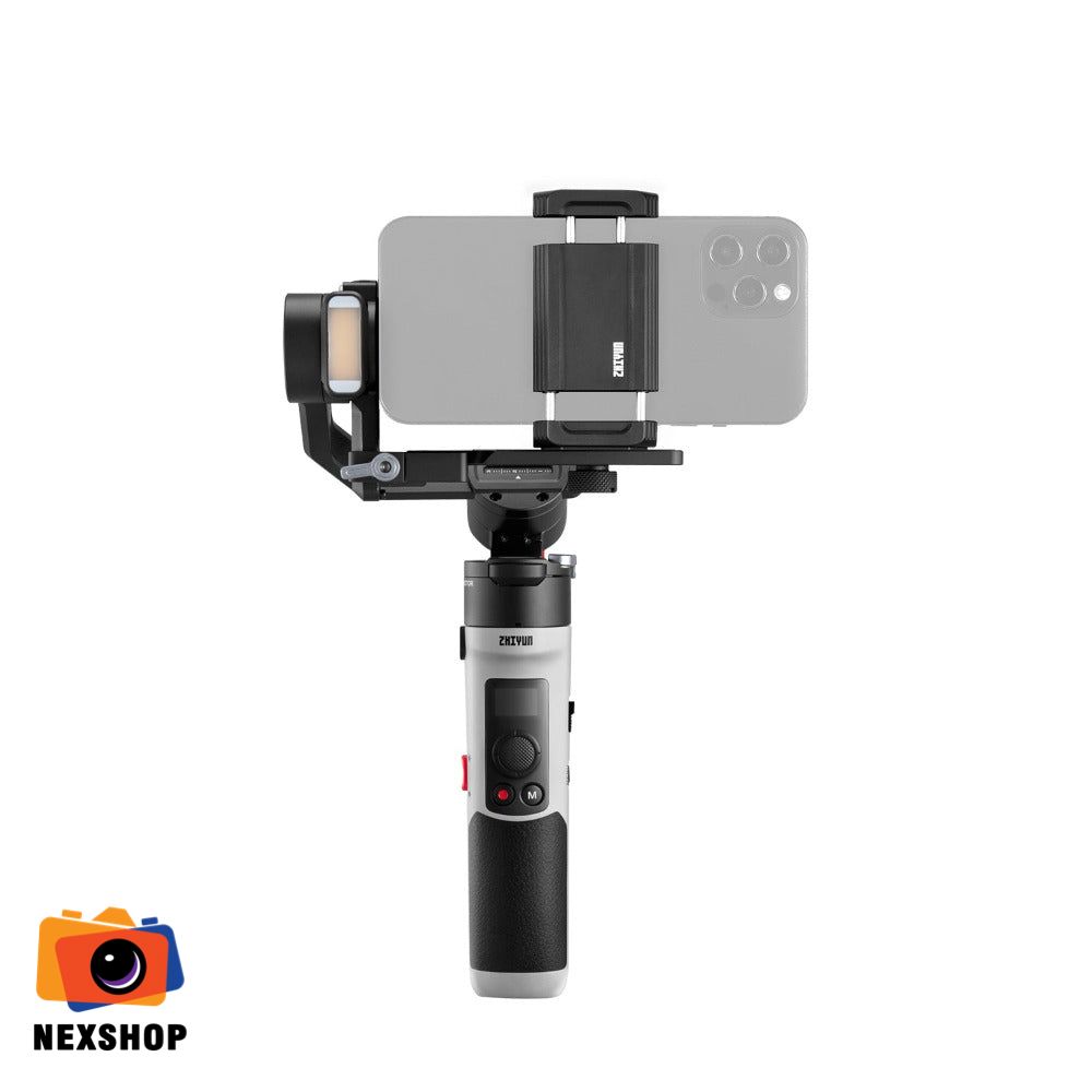 Gimbal Chống Rung Zhiyun-Tech Crane M2S | Chính Hãng | BH 15 Thán - khả năng kết nối thiết bị