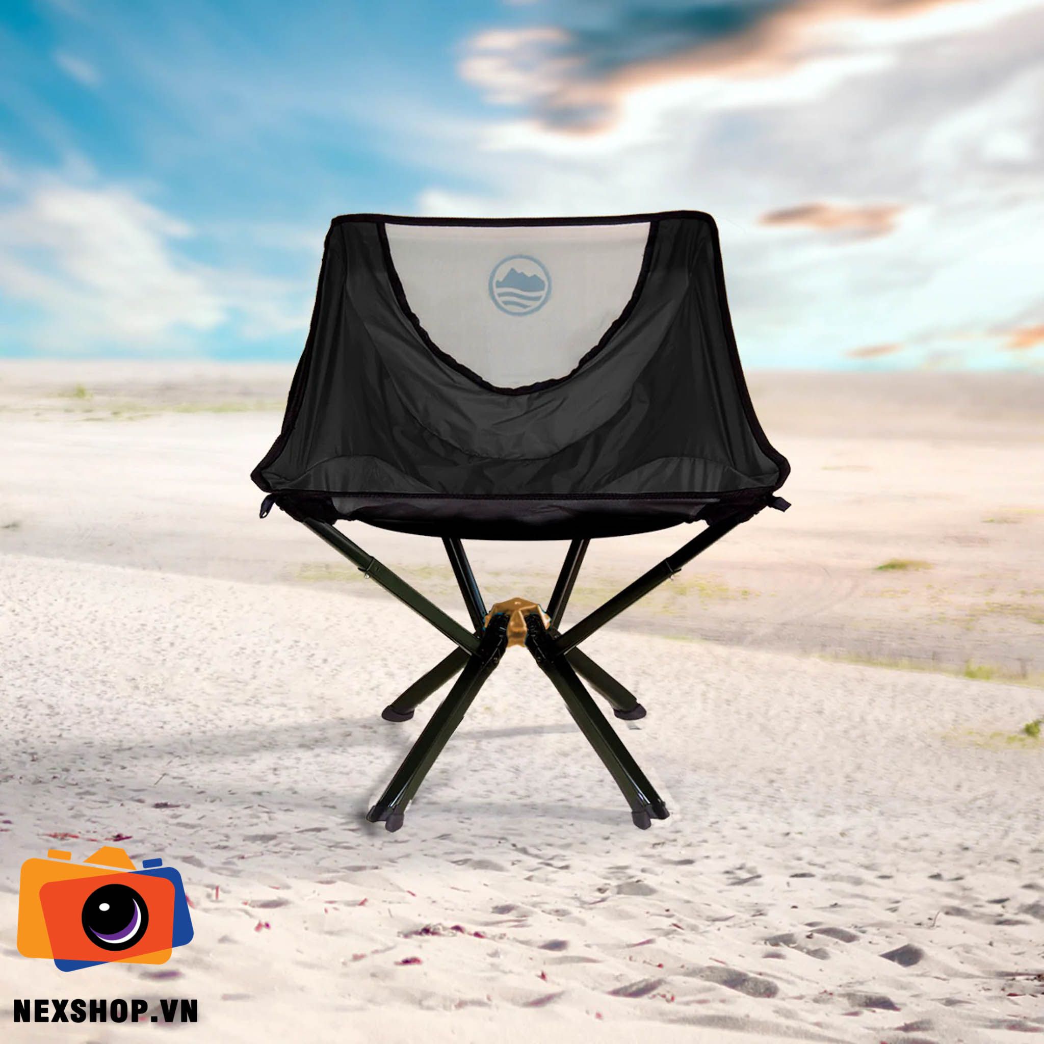 CLIQ CHAIR Ghế camping gập mở chỉ 5 giây | Màu đen | Chính hãng