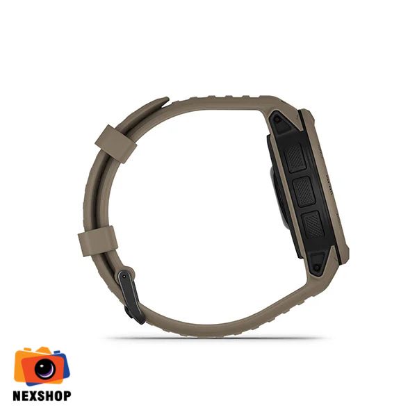 Đồng hồ thông minh Garmin Instinct 2, Solar, Phiên bản Tactical, Nâu Coyote, SEA_010-02627-64