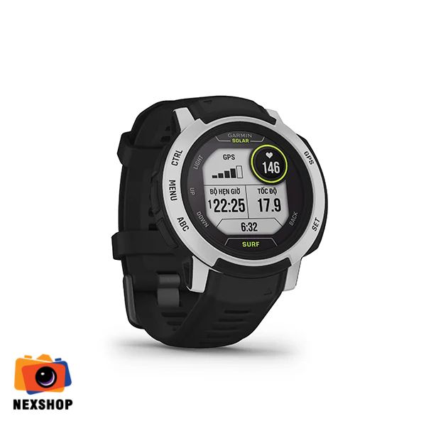 Đồng hồ thông minh Garmin Instinct 2, Solar, Phiên bản Lướt sóng, Bells Beach, SEA_010-02627-65