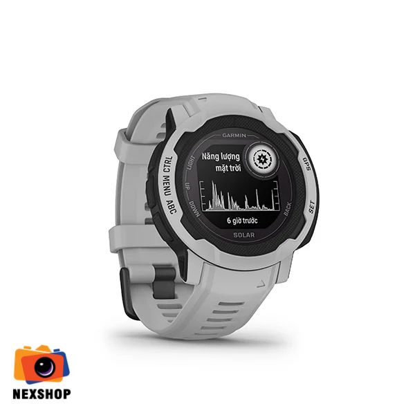 Đồng hồ thông minh Garmin Instinct 2, Solar, Xám sương, SEA_010-02627-61