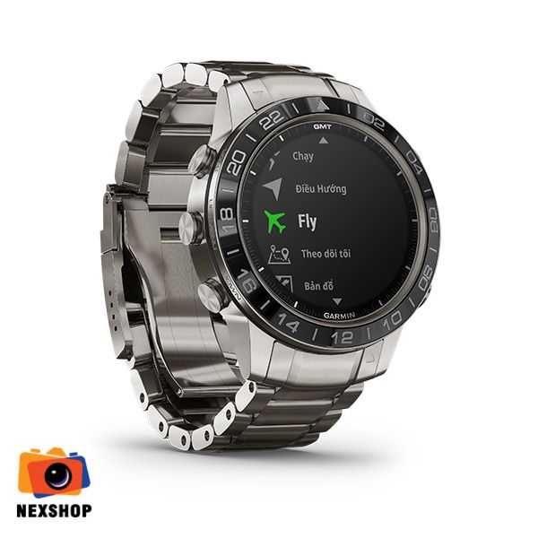 Đồng hồ thông minh Garmin MARQ, Aviator, Thiết bị đeo thông minh GPS,SEA_010-02006-44