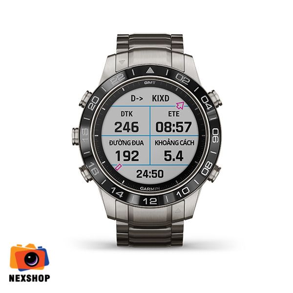 Đồng hồ thông minh Garmin MARQ, Aviator, Thiết bị đeo thông minh GPS,SEA_010-02006-44