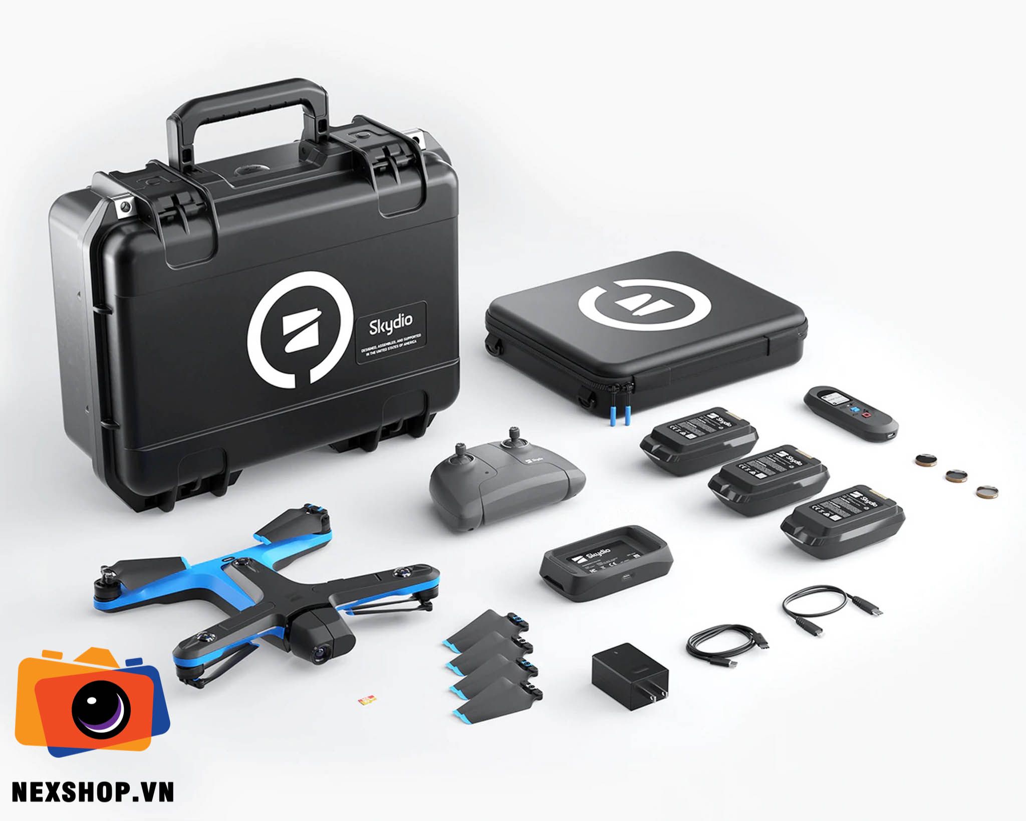 Skydio 2+ Cinema Kit | Drone quay phim 4K chống va đập chính hãng - thiết kế và phụ kiện
