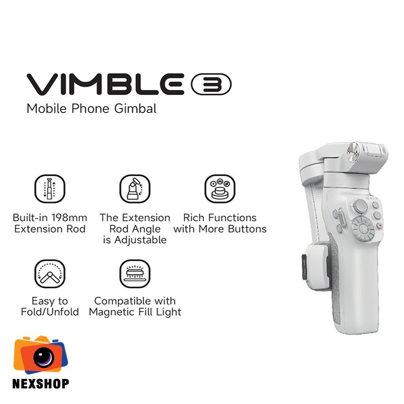 Gimbal Điện Thoại Feiyu Vimble 3 ( New ) | Chính Hãng