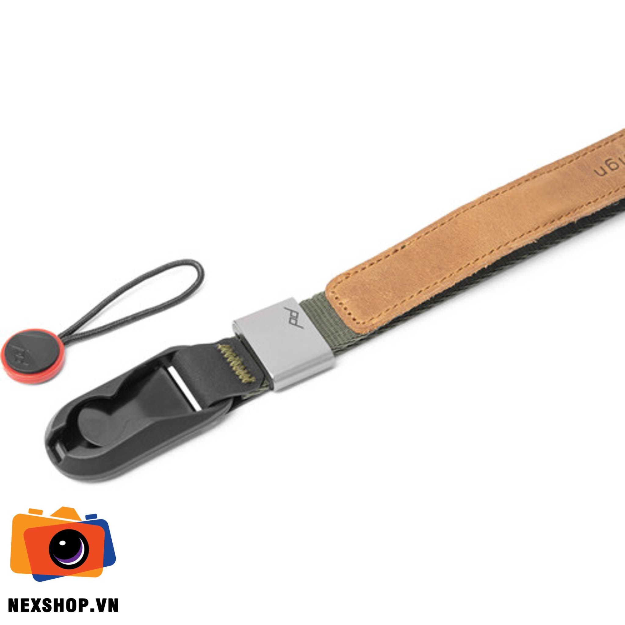 Dây đeo máy ảnh Peak Design Cuff Ver2 - Wrist Strap | Màu Sage