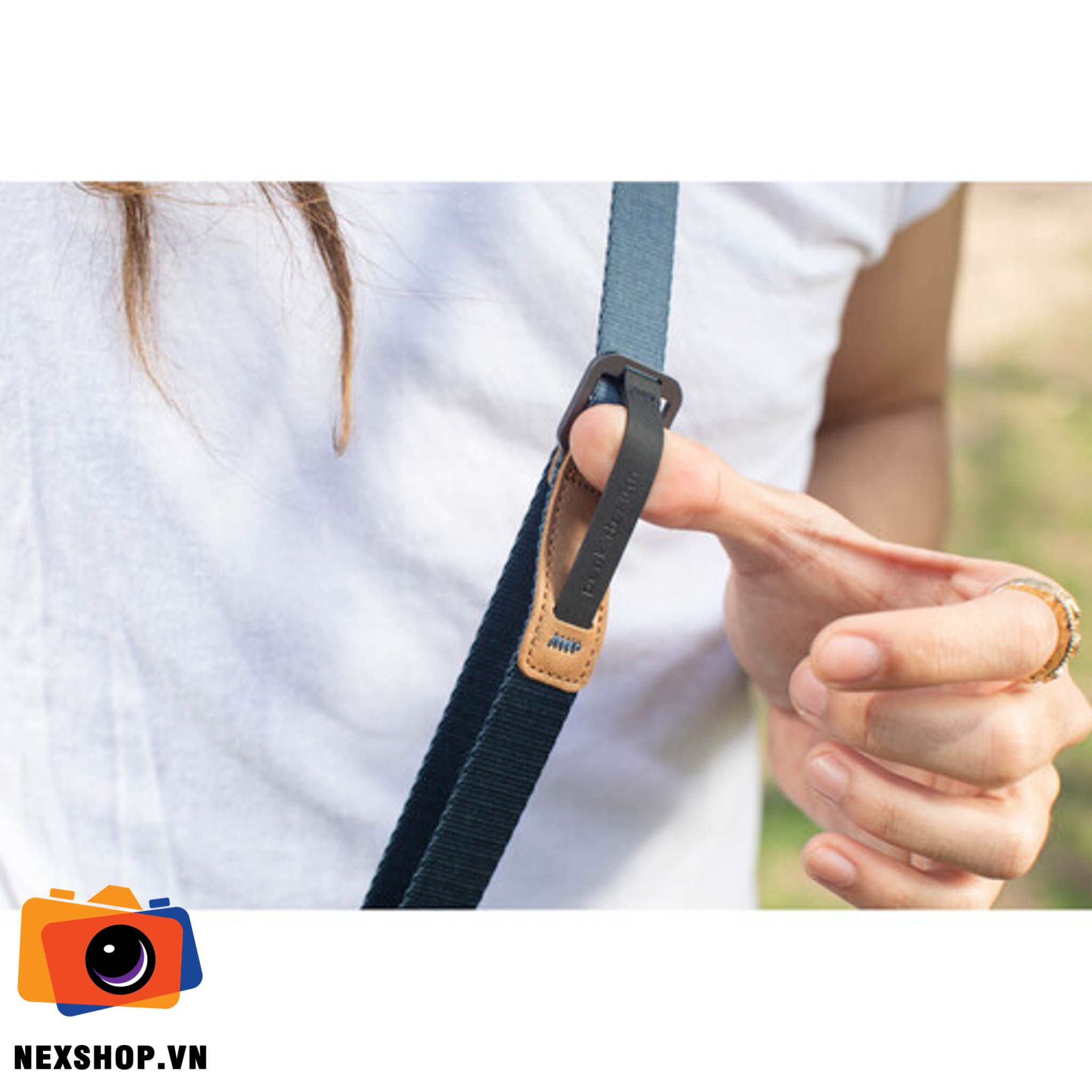 Dây đeo máy ảnh Peak Design Leash Ver2 - Camera Strap | Màu Midnight