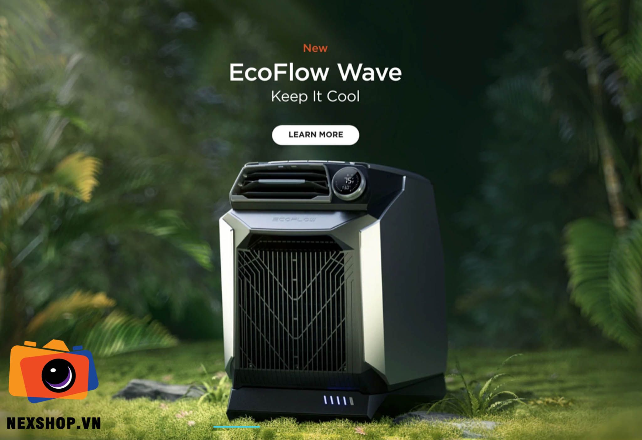 Ecoflow Wave Điều Hòa Di Động 4000BTU | Chính Hãng - thiết kế và phụ kiện