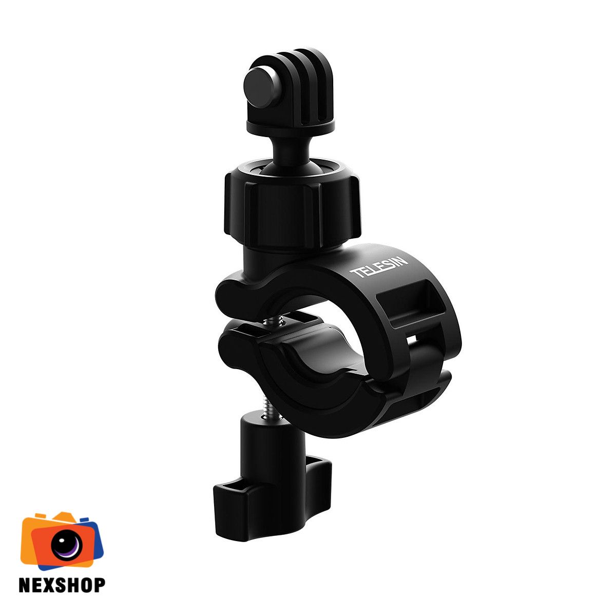 Kẹp ghi đông Telesin cho Gopro/Action camera | Hàng nhập khẩu — Telesin chính hãng tại NexShop cho GoPro Hero