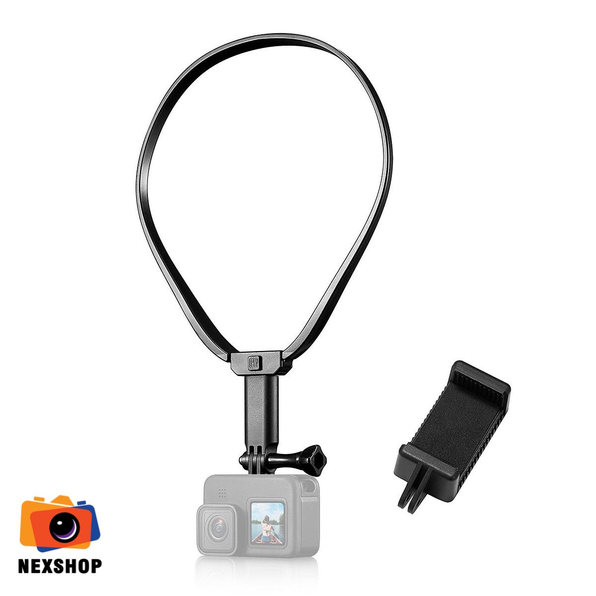 Giá đeo cổ Telesin cho Gopro/Action Camera - Điện thoại | Hàng nhập khẩu — Telesin chính hãng tại NexShop cho GoPro Hero
