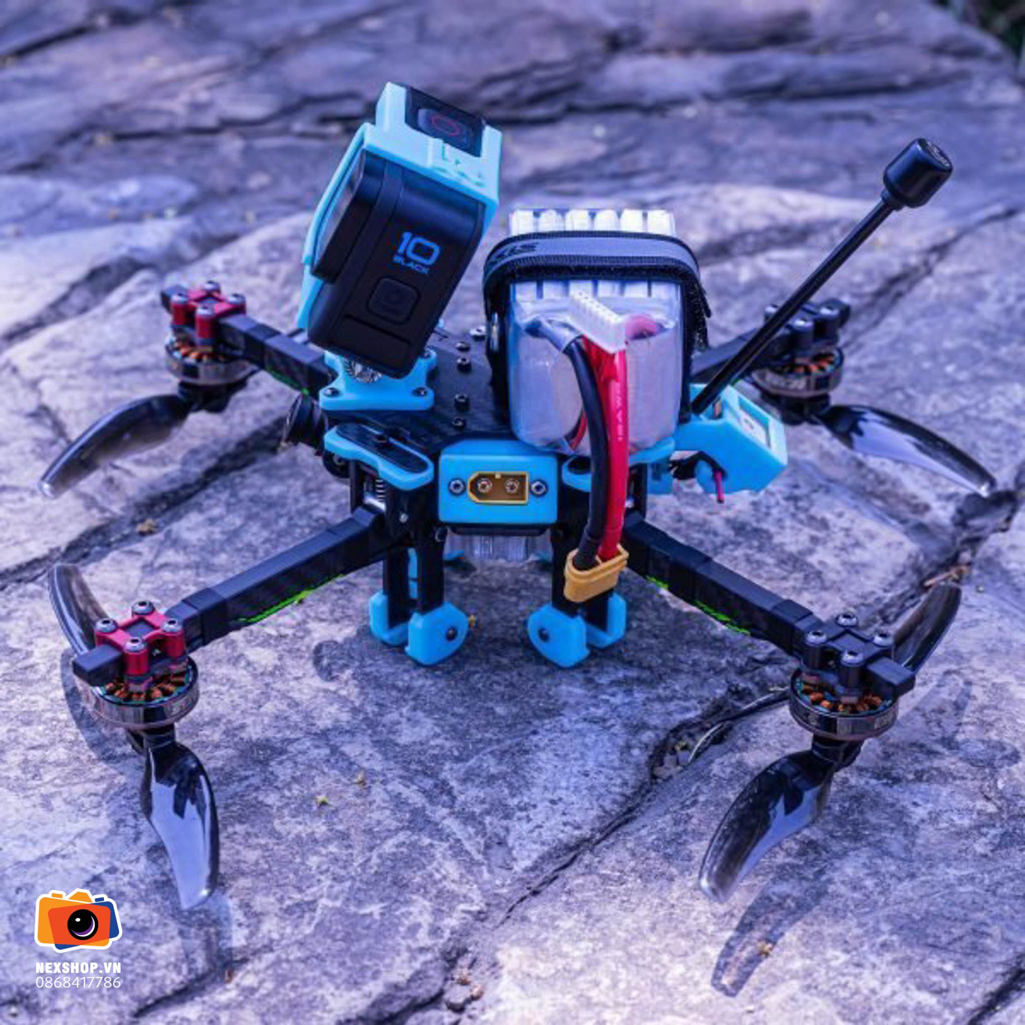 KOLAS 6inch Long Range folding BNF drone - TBS Version RX  ( Digital Caddx Vista/Nebula Pro )