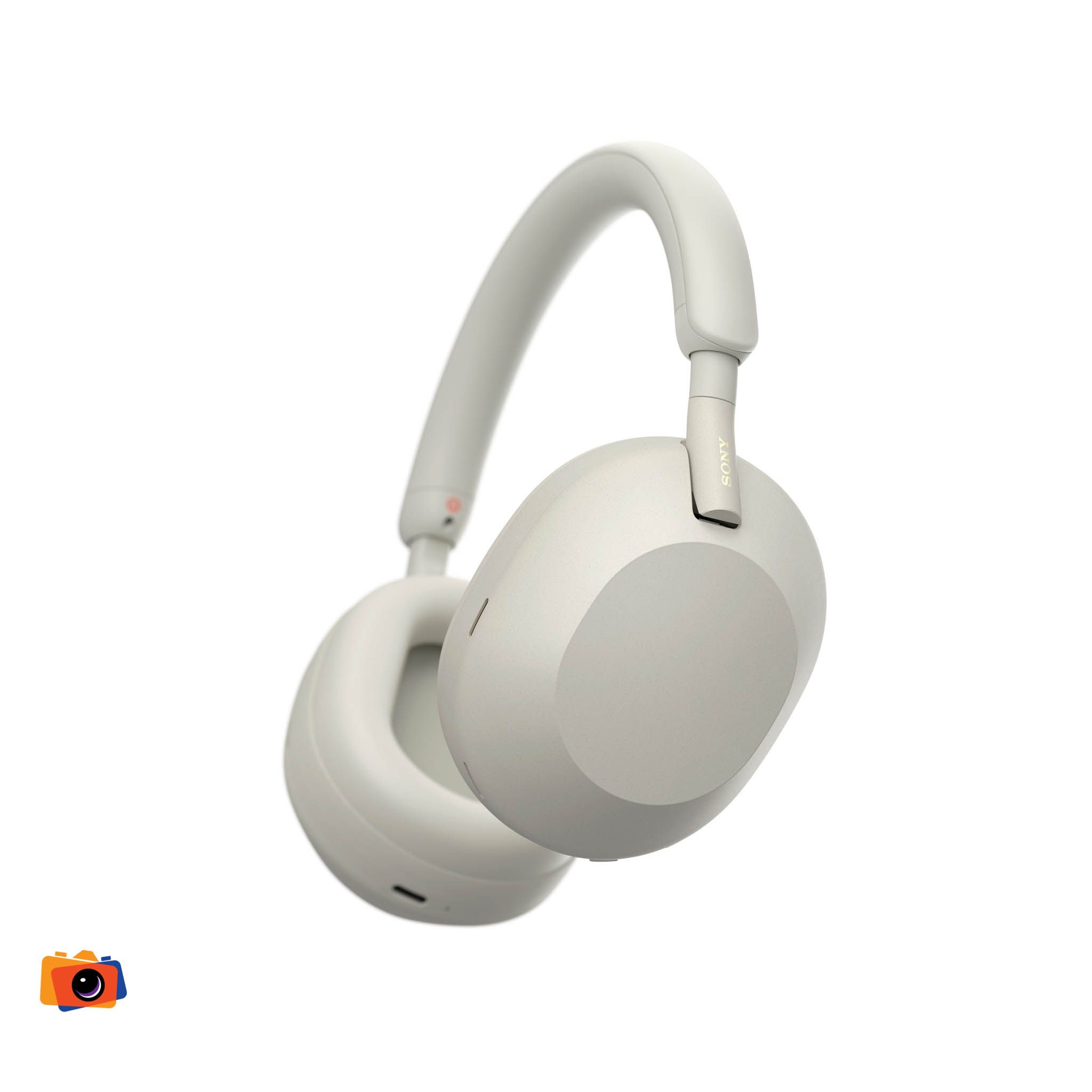 Tai nghe Sony WH-1000XM5 Không dây Chống ồn Hi-res | Chính hãng - mặt sau và phụ kiện đi kèm