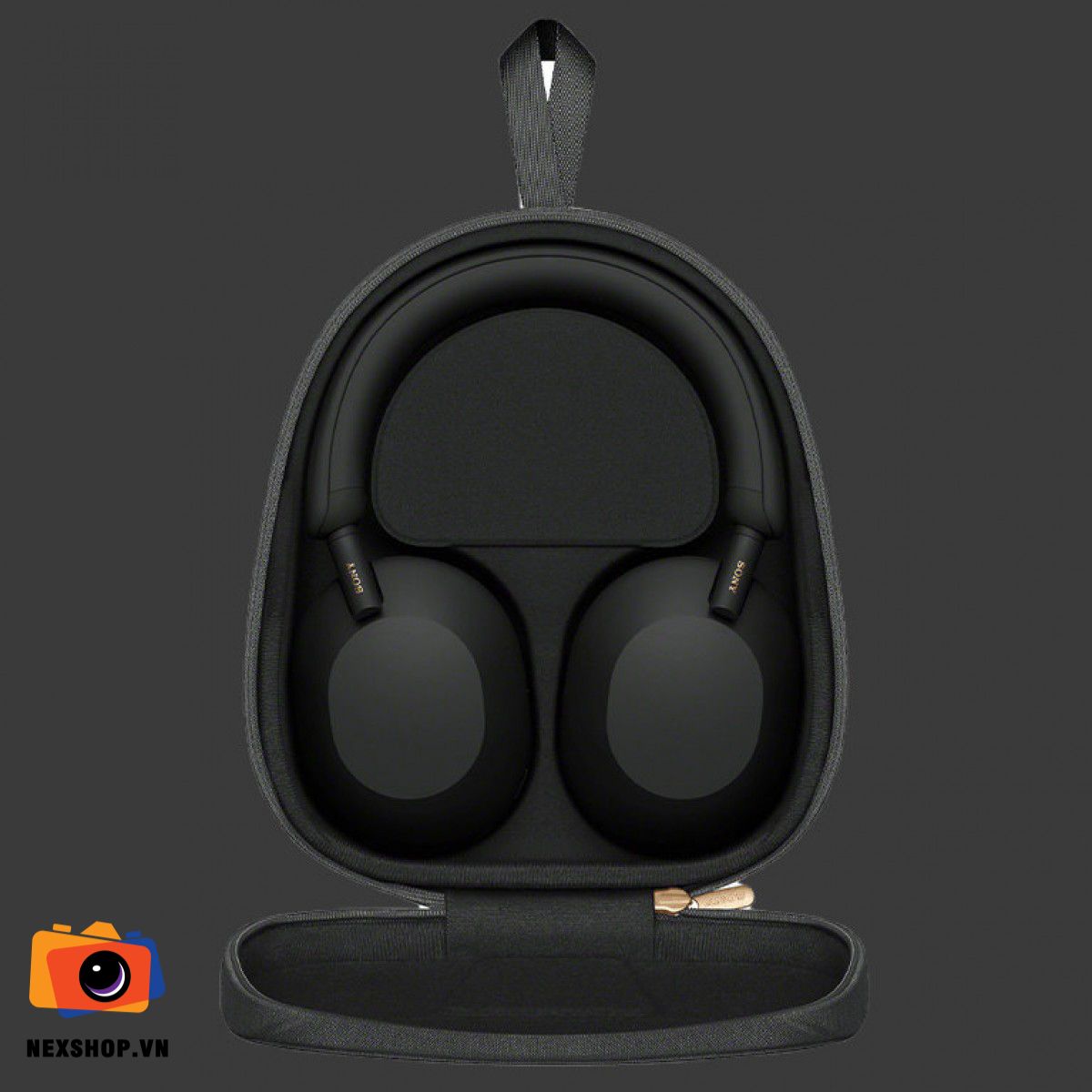 Tai nghe Sony WH-1000XM5 Không dây Chống ồn Hi-res | Chính hãng - cấu hình hộp sạc