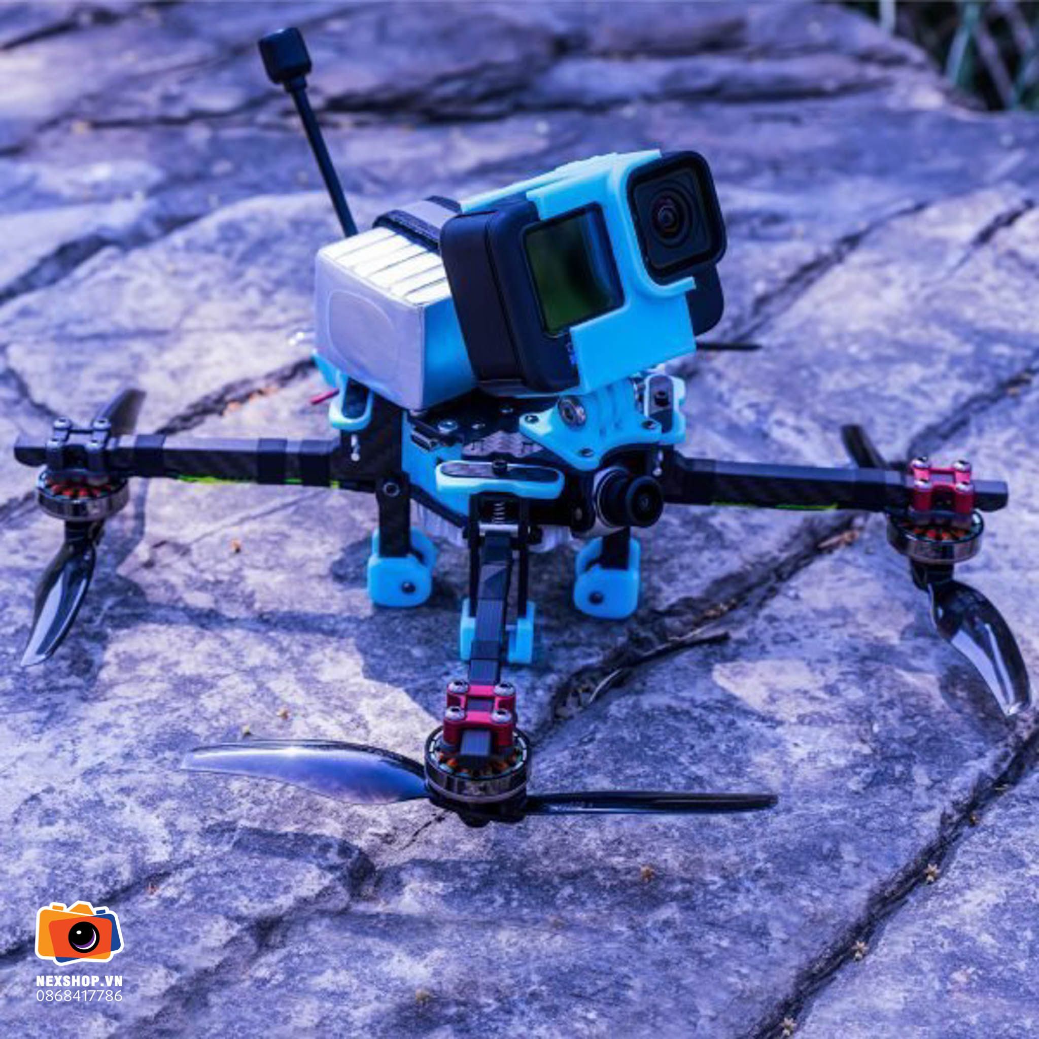 KOLAS 6inch Long Range folding BNF drone - TBS Version RX  ( Digital Caddx Vista/Nebula Pro )