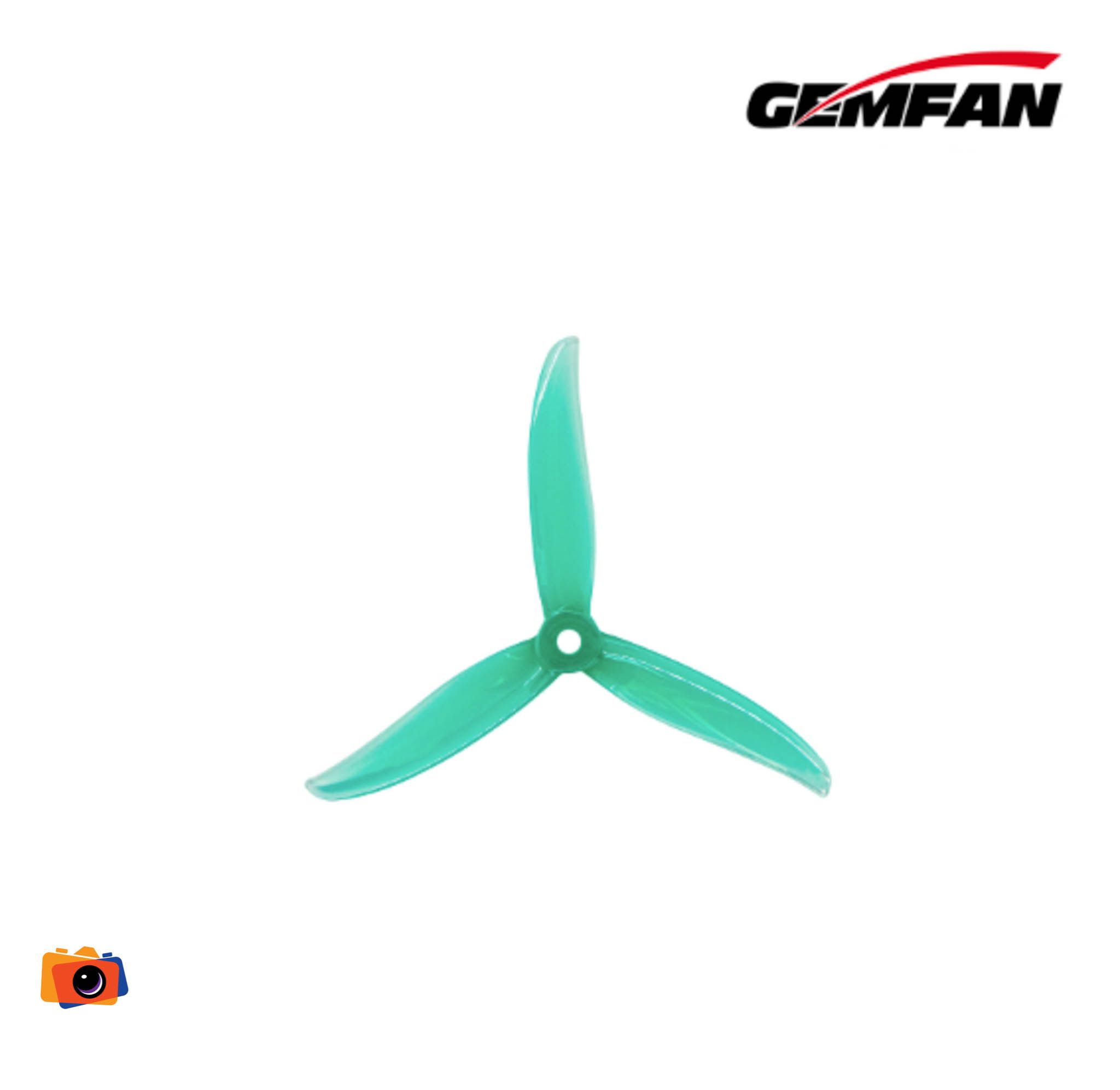 Gemfan SBANG 4934 PC 3 Blade Props CCW- Neon Yellow ( 8 cánh 4 thuận 4 nghịch )