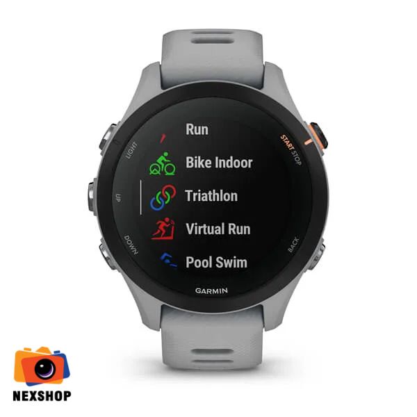 Đồng hồ thông minh Forerunner 255S, GPS, Xám Đen, KOR/SEA | Hàng chính hãng FPT