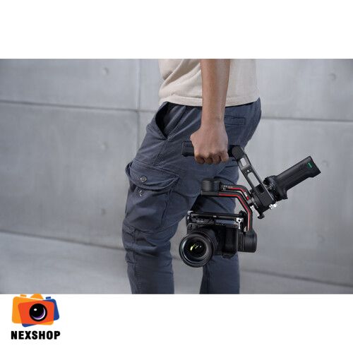 DJI Ronin RS3 Combo | Chính hãng | FullVAT - mặt sau và phụ kiện đi kèm