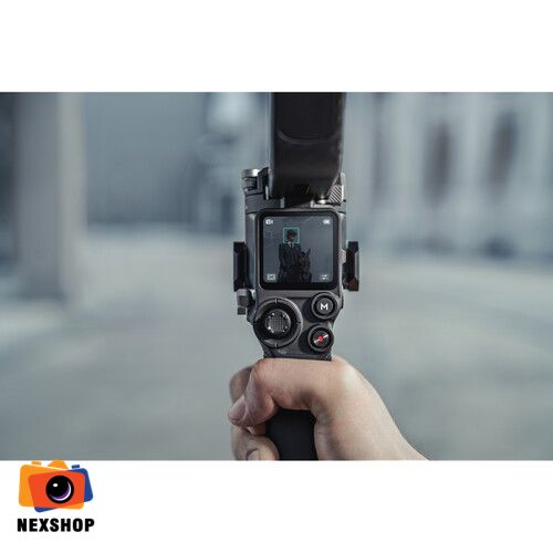 DJI Ronin RS3 Pro Combo | Chính Hãng - Gimbal 3 trục cao cấp - mặt sau và phụ kiện đi kèm