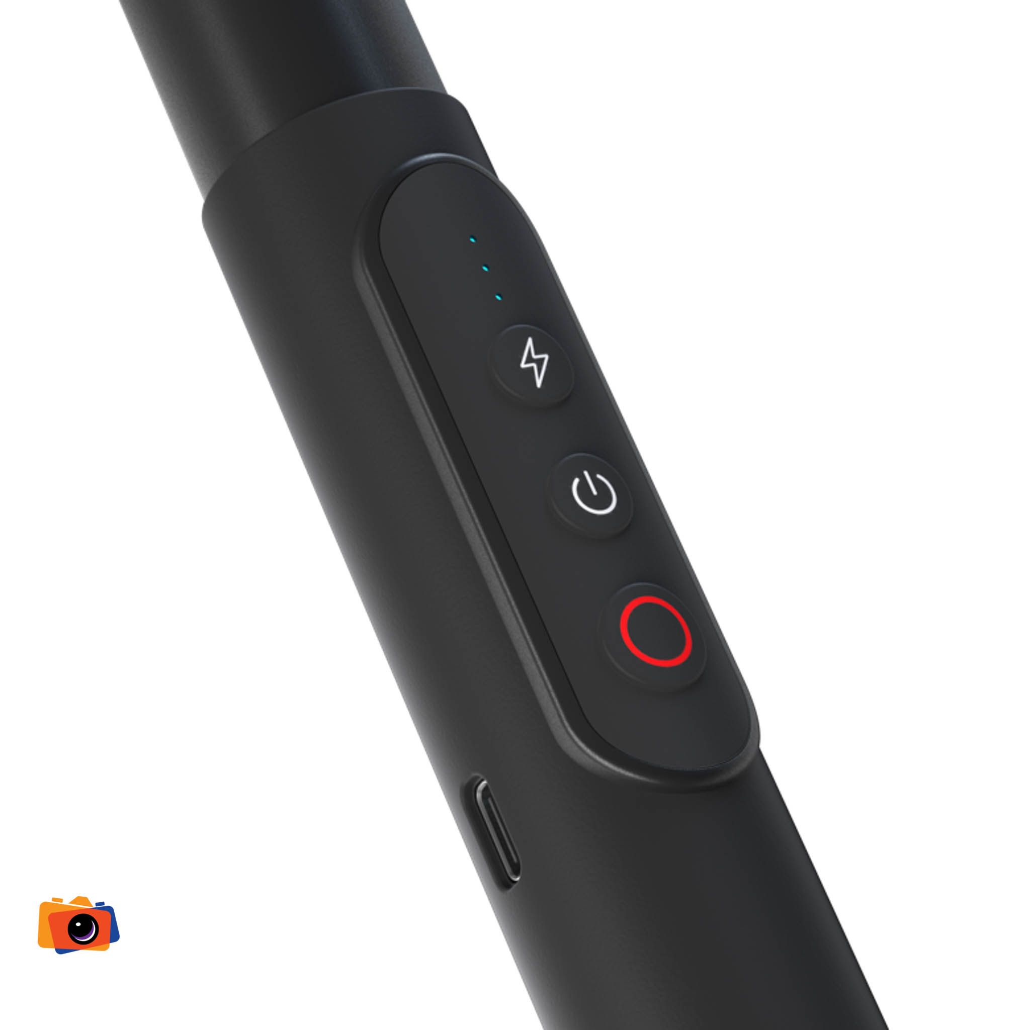 Insta360 Power Selfie Stick | Hỗ trợ X3 X2 OneRS | Chính hãng - mặt sau và phụ kiện đi kèm