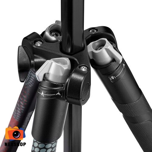 Bộ chân máy ảnh Manfrotto Element ALU Mark II 4S Đỏ