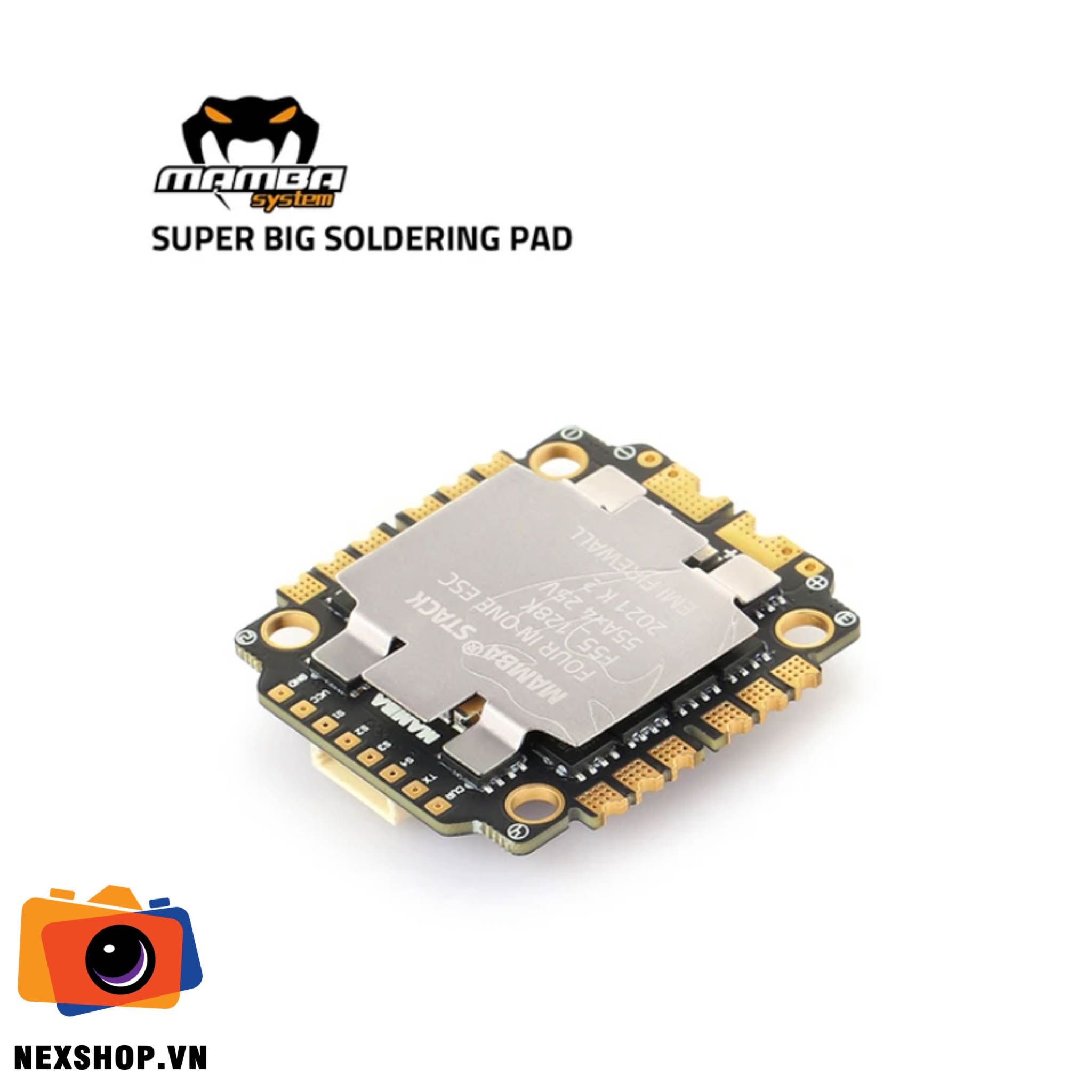 MAMBA F55_128K BL32 4IN1 ESC 55A 6S | Chính hãng - khả năng kết nối thiết bị